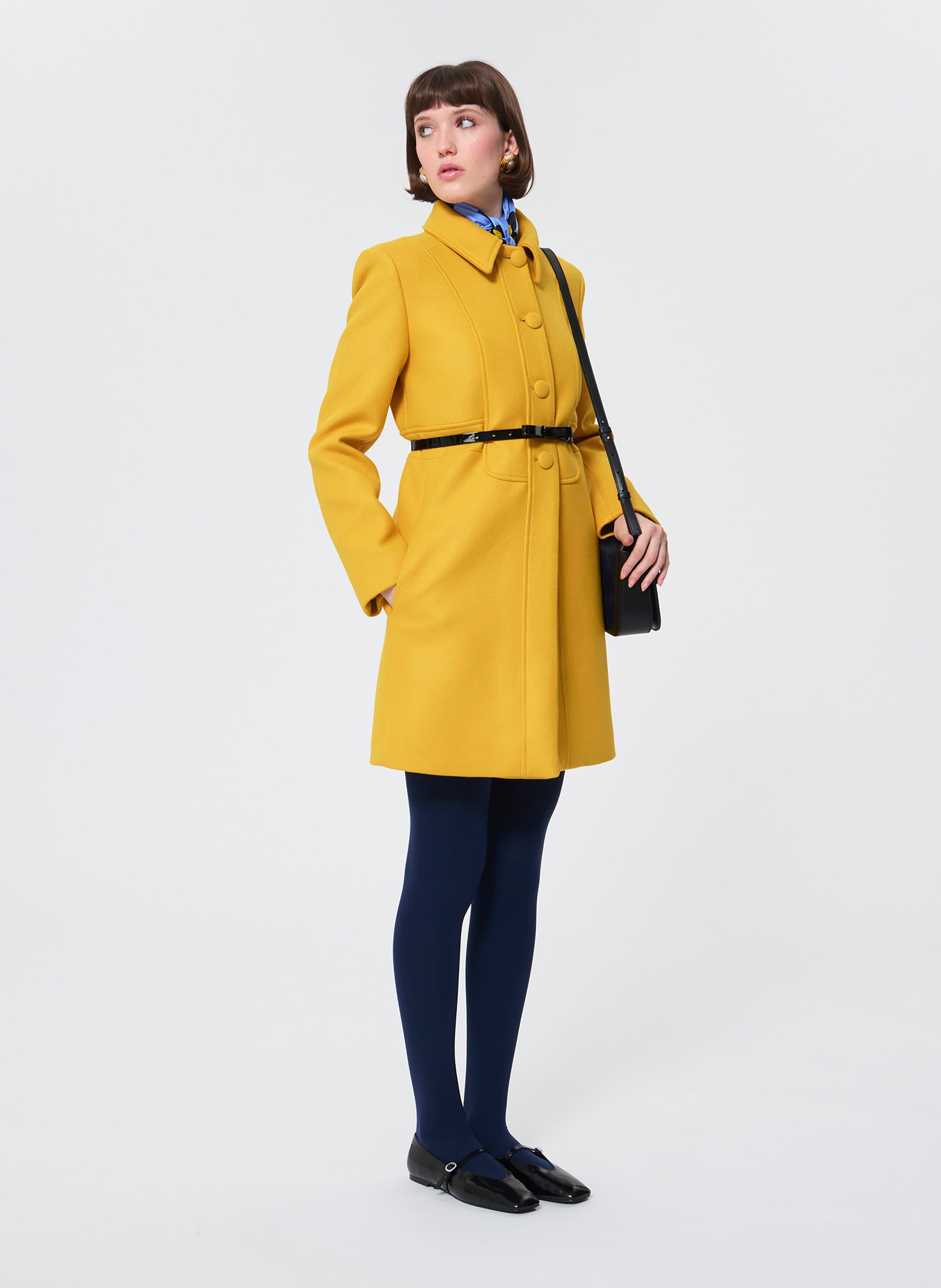 Manteau madeline TARA JARMON Jaune