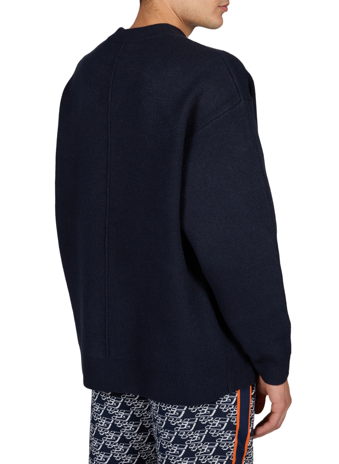 Gerade geschnittenes Alan-Poloshirt mit gesticktem Logo GERTRUDE Blau