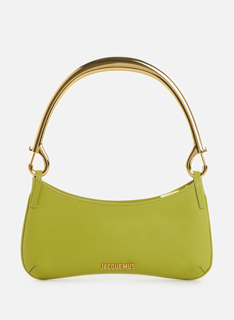 Le Bisou Green leather carabinerJACQUEMUS 