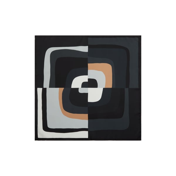 Carré de soie Graphique