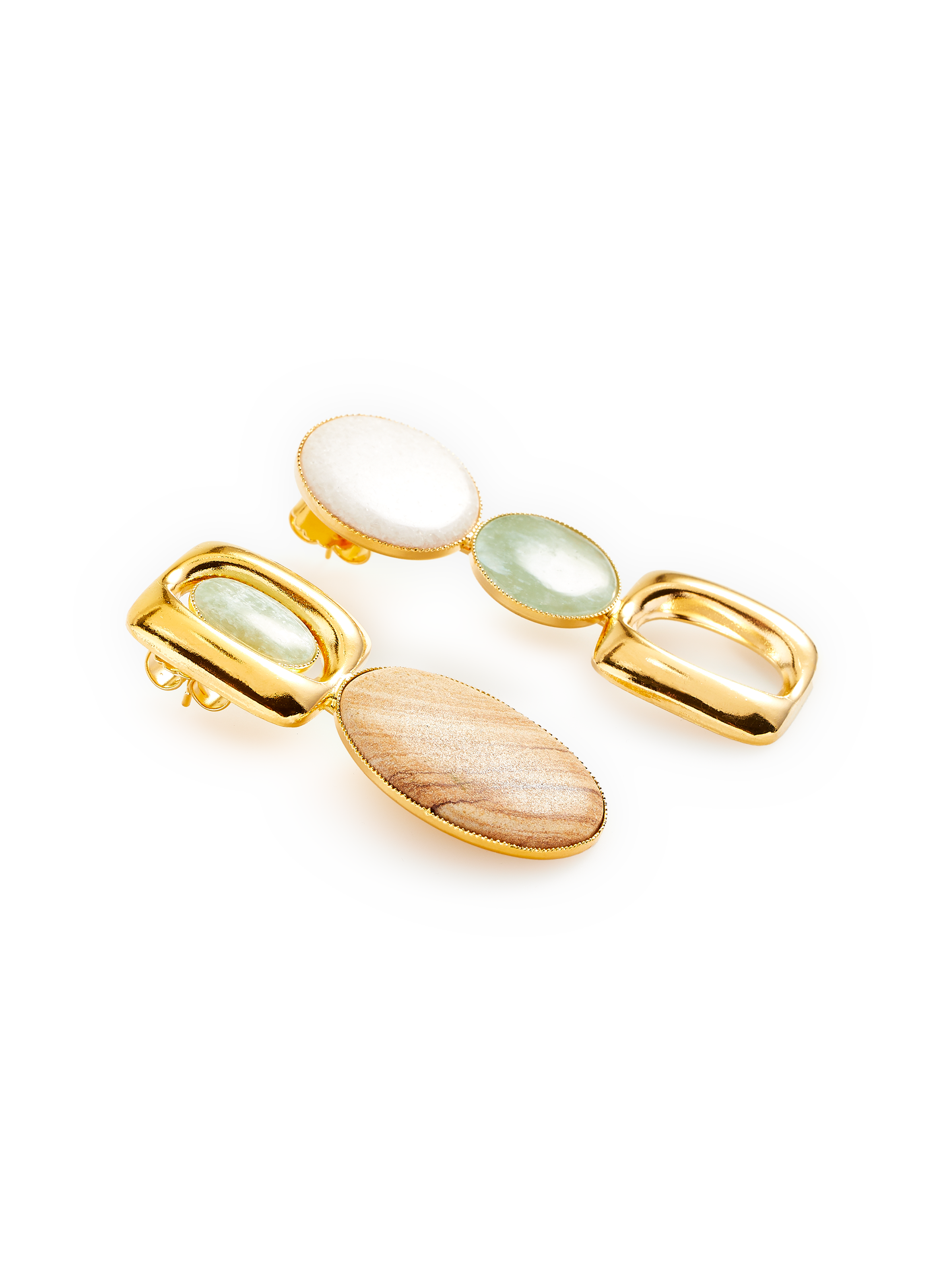 Boucles d'oreille en laiton