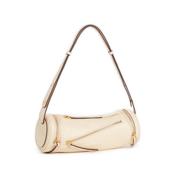 Sac à main multi-zips en cuir