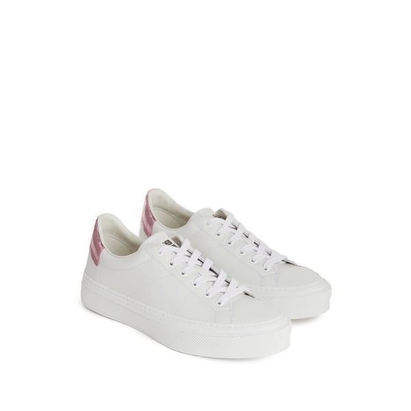 Baskets City Sport en cuir