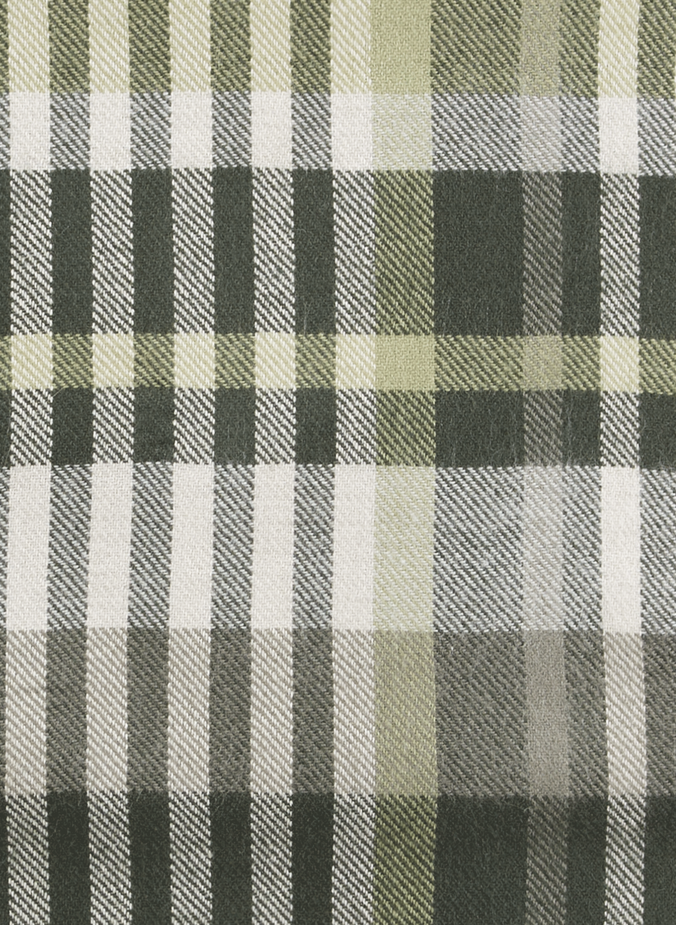 Echarpe tissé à carreau  Vert