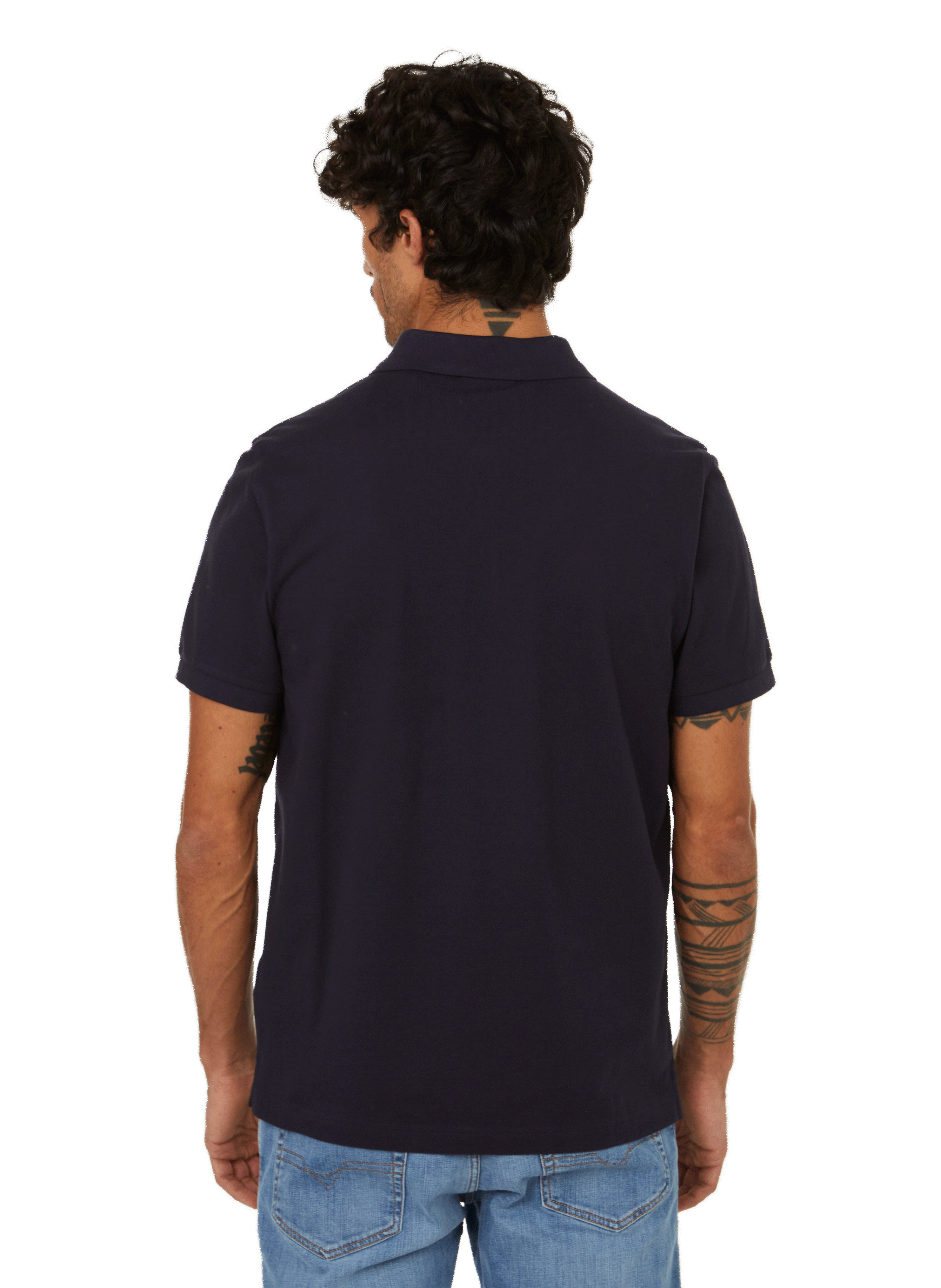 Cotton polo shirt GANT Blue