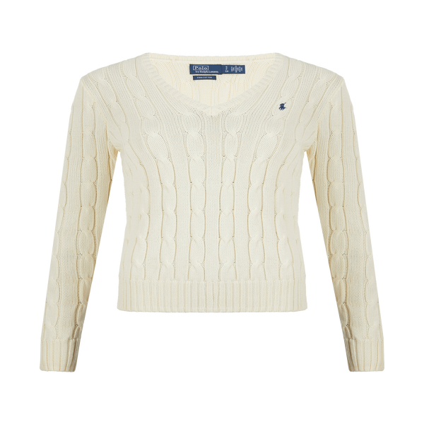 Polo Ralph Lauren Knitted Jumper In Yellow