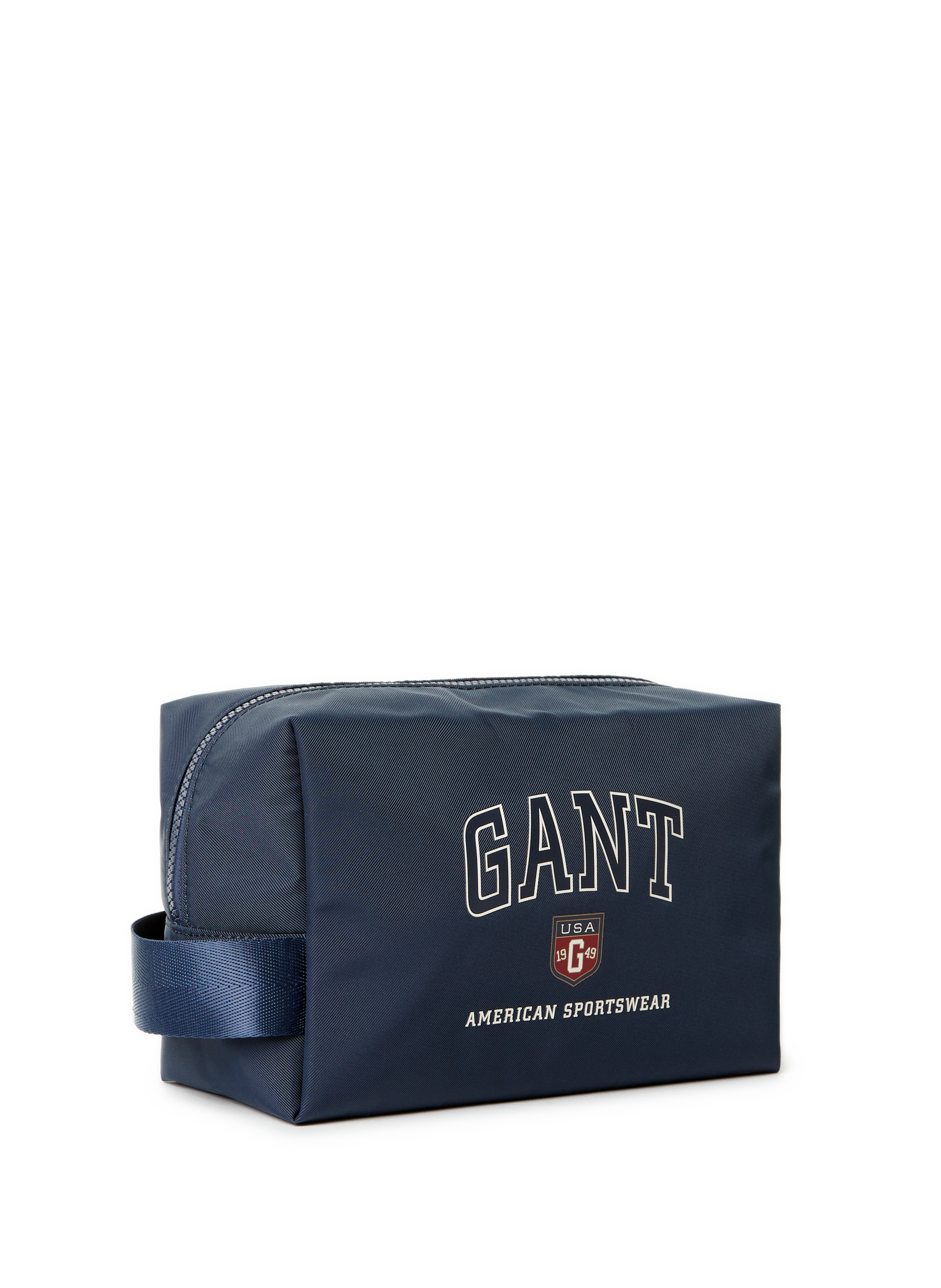 Toiletry bag with logo GANT Blue