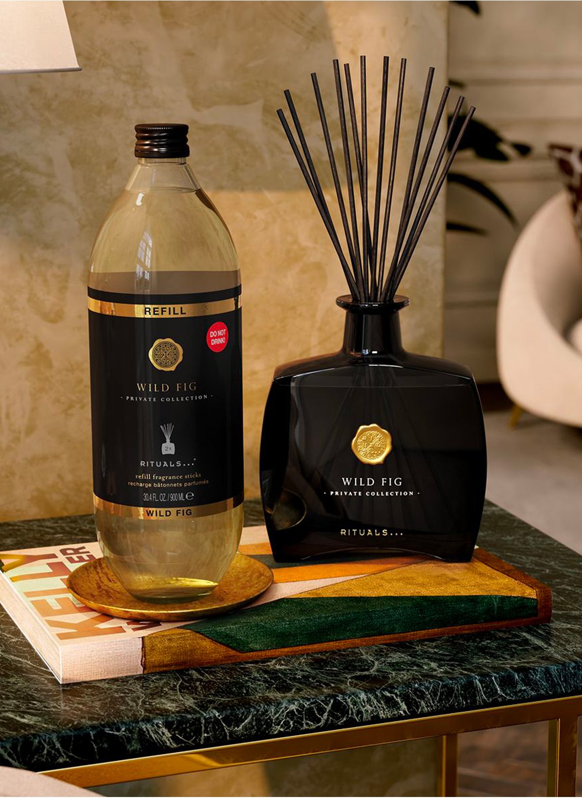 Wild Fig - Scented Reed Diffuser Refill - Rituals Beauty | Printemps.com