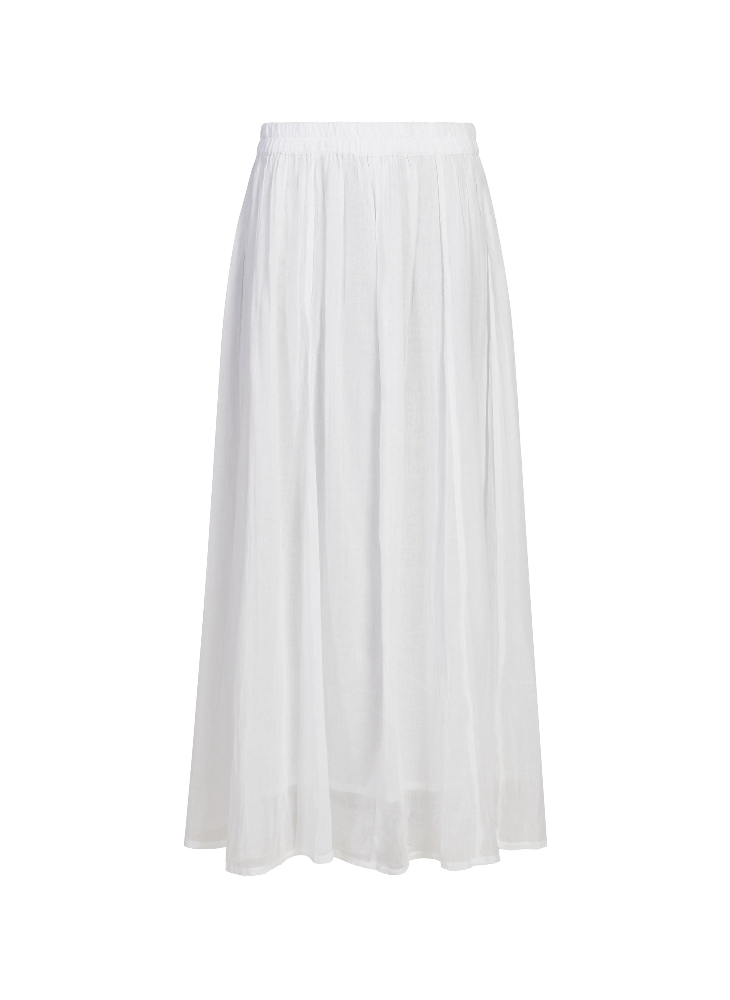 Jupe longue évasée AU PRINTEMPS PARIS Blanc
