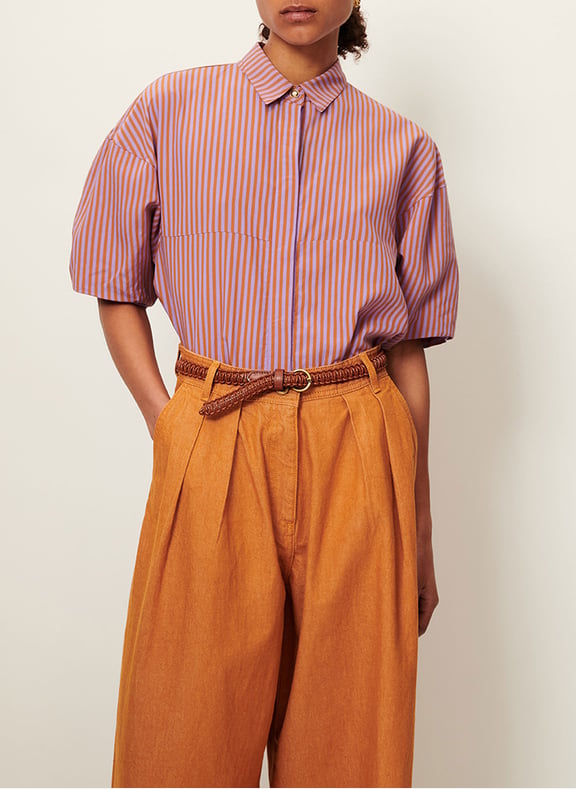 Chemise col classique à rayures florentina Multicolore by SESSUN SESSUN Chemise col classique à rayures florentina Multicolore