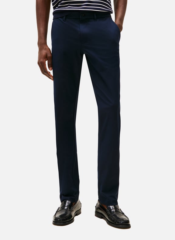 Straight-leg chinos Blue by TOMMY HILFIGER TOMMY HILFIGER Straight-leg chinos Blue