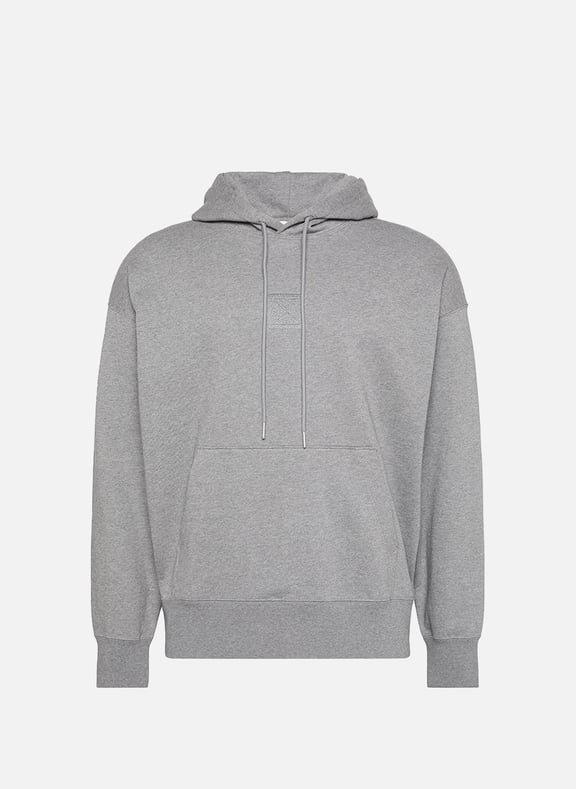 Hoodie en coton mélangé Gris by CALVIN KLEIN CALVIN KLEIN Hoodie en coton mélangé Gris