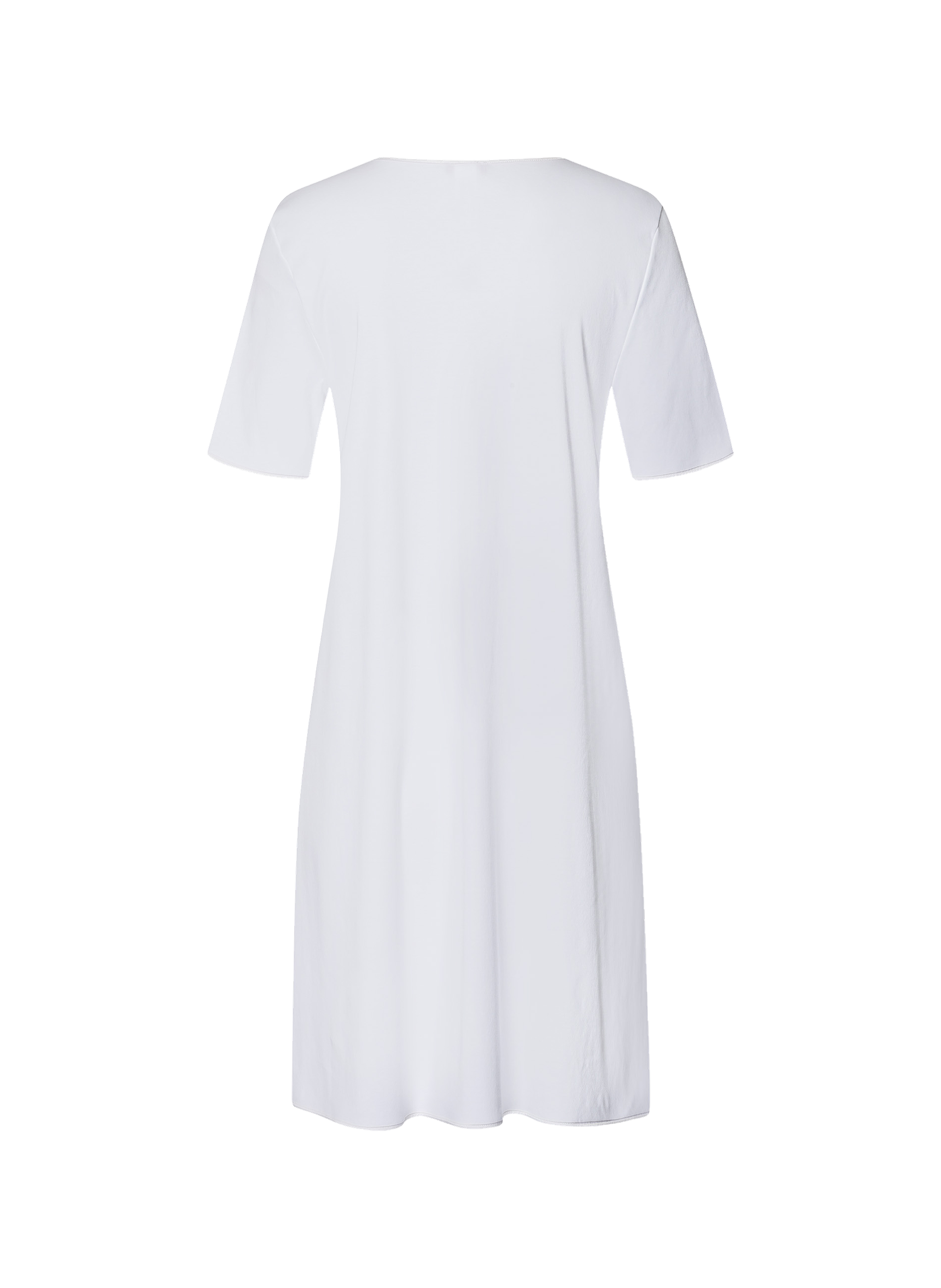 Chemise de nuit en coton Blanc