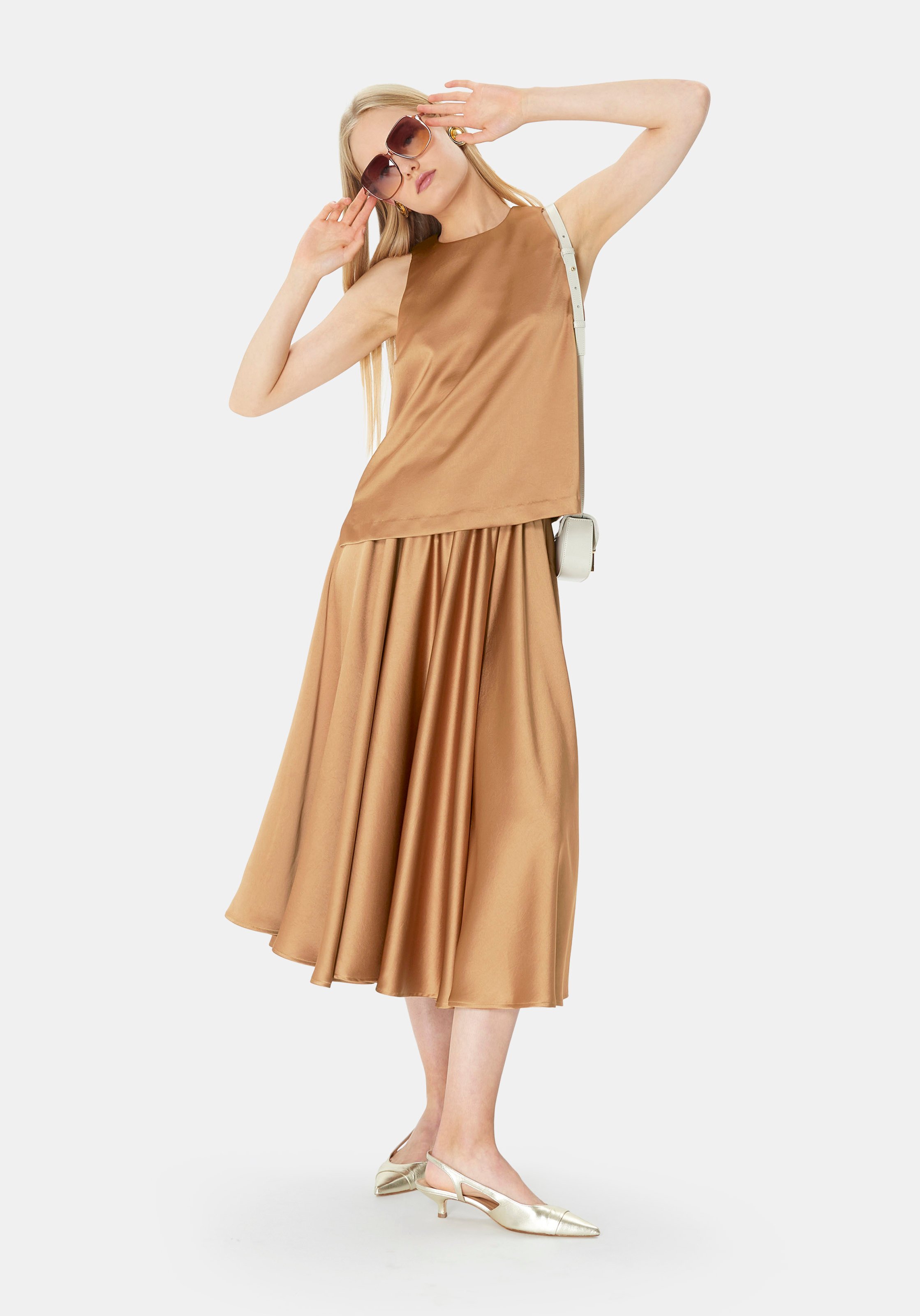 Top tellia TARA JARMON Marron