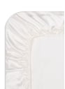 Drap housse en soie de mûrier | Blanc by AU PRINTEMPS PARIS AU PRINTEMPS PARIS Drap housse en soie de mûrier | Blanc