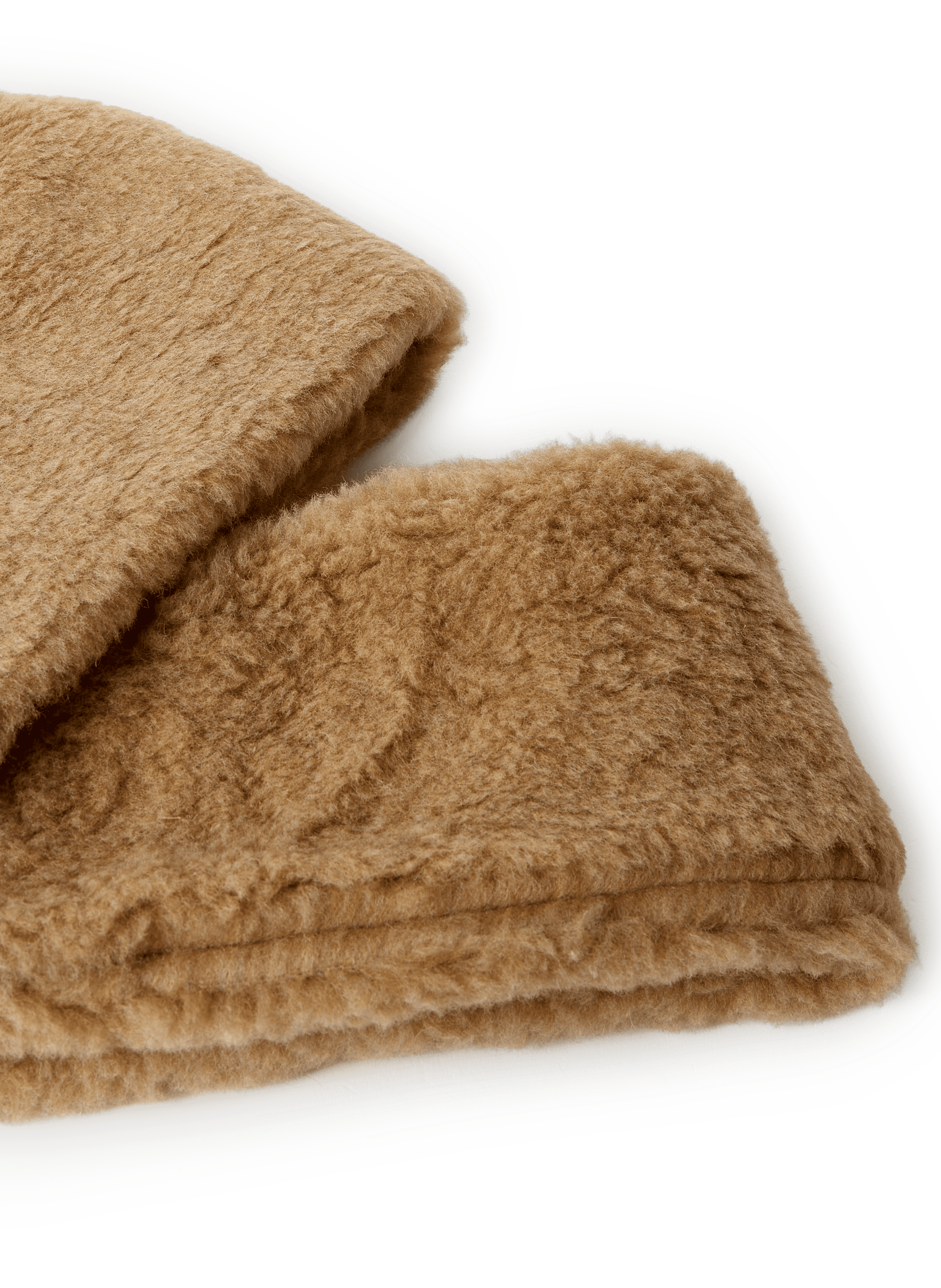 Scarf and beanie in blended wool OUR LEGACY Brown