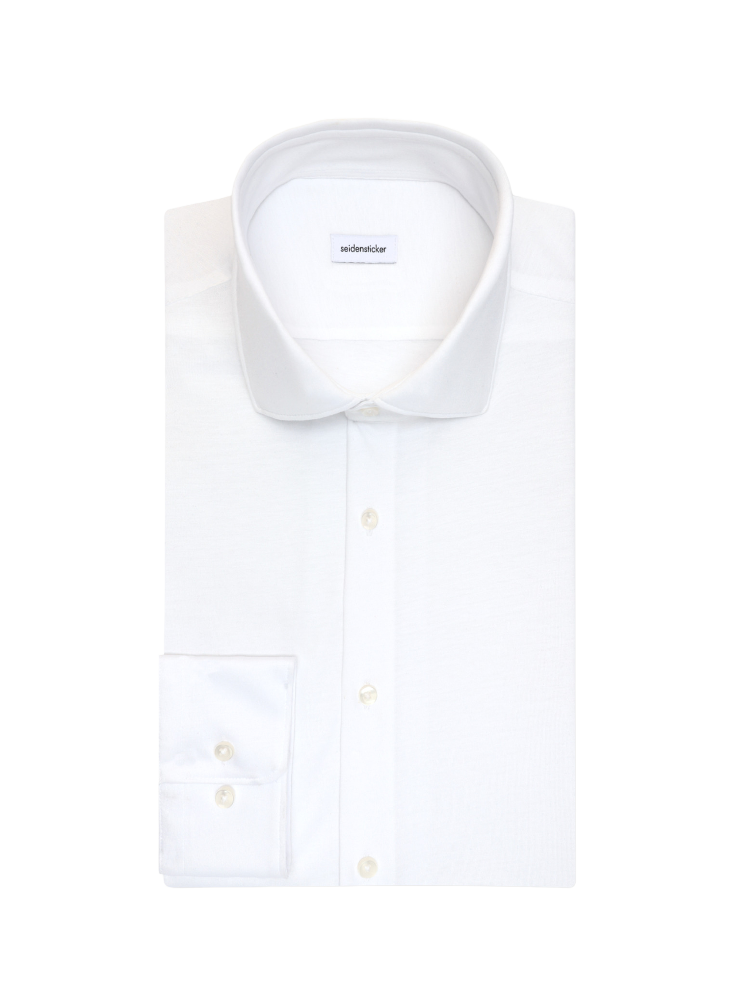 Chemise slim à poche SEIDENSTICKER Blanc
