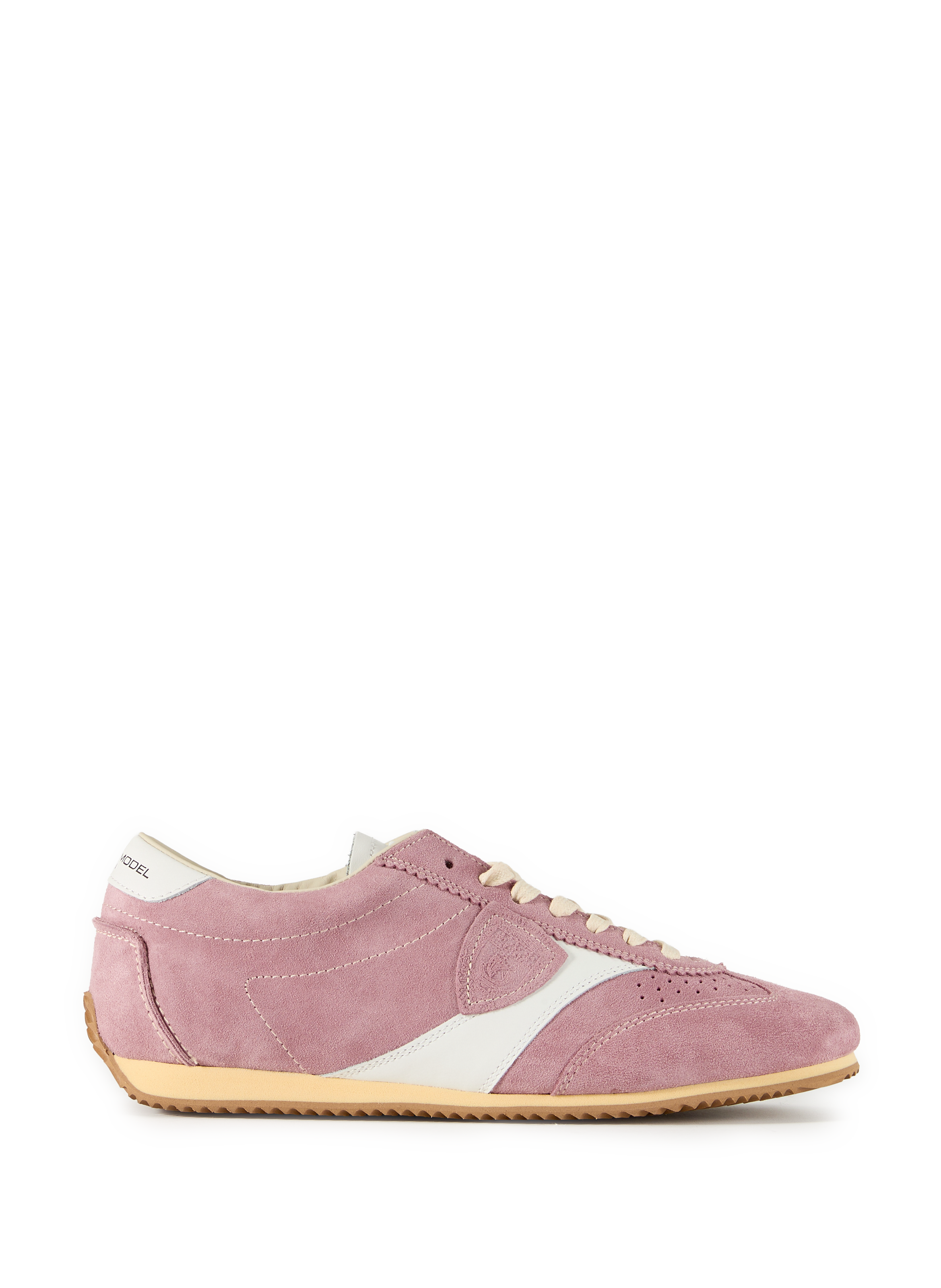 Baskets Planche en cuir suédé PHILIPPE MODEL Rose