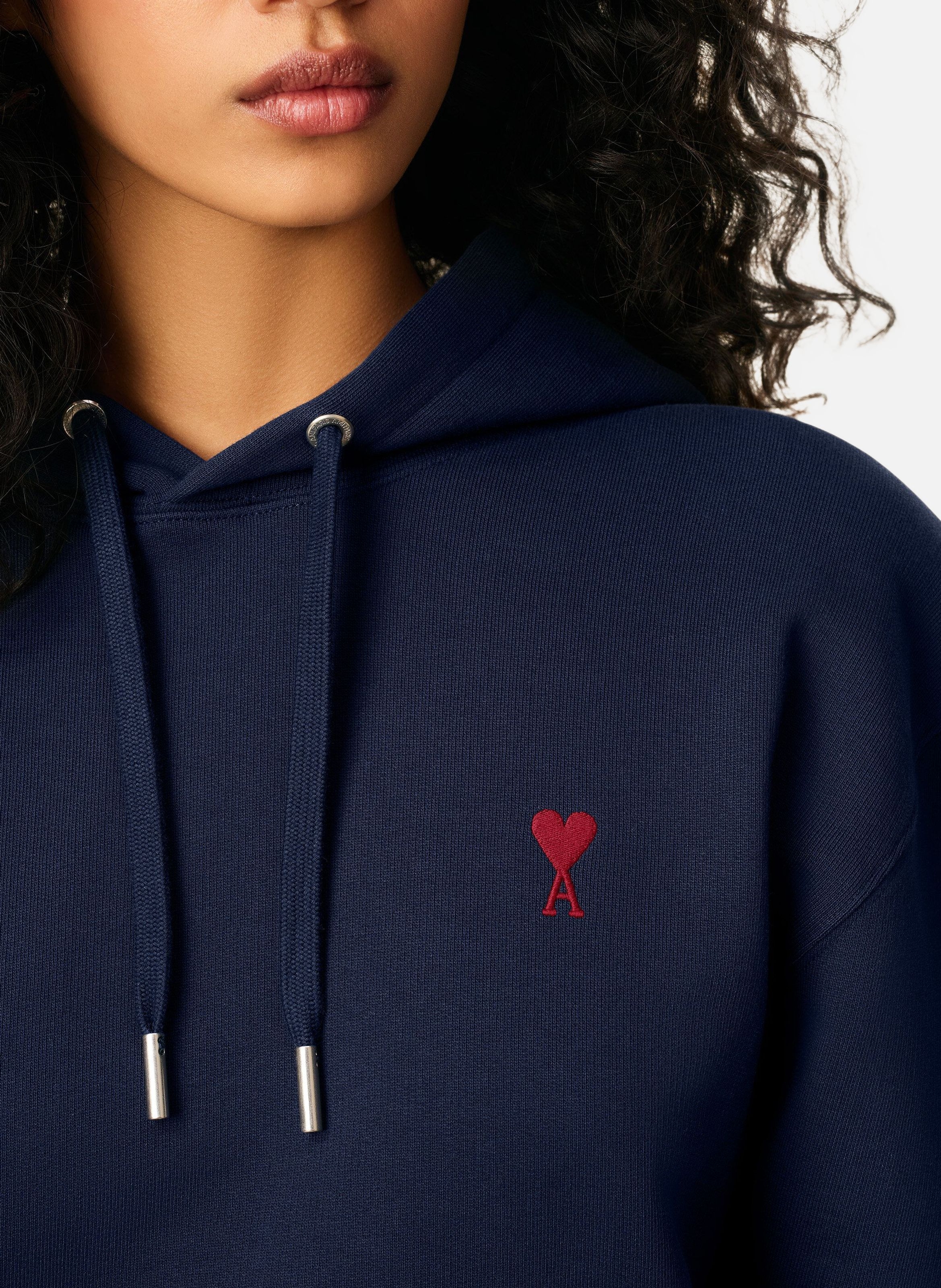 Hoodie Ami de Coeur Rouge unisexe AMI PARIS Bleu