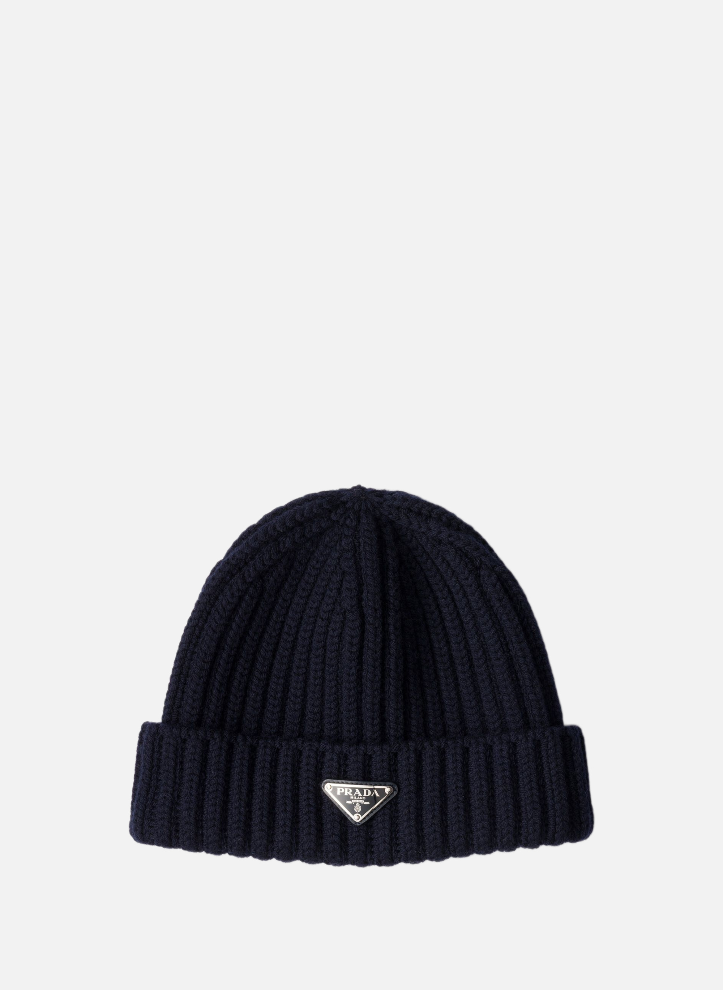 Bonnet en laine PRADA Bleu