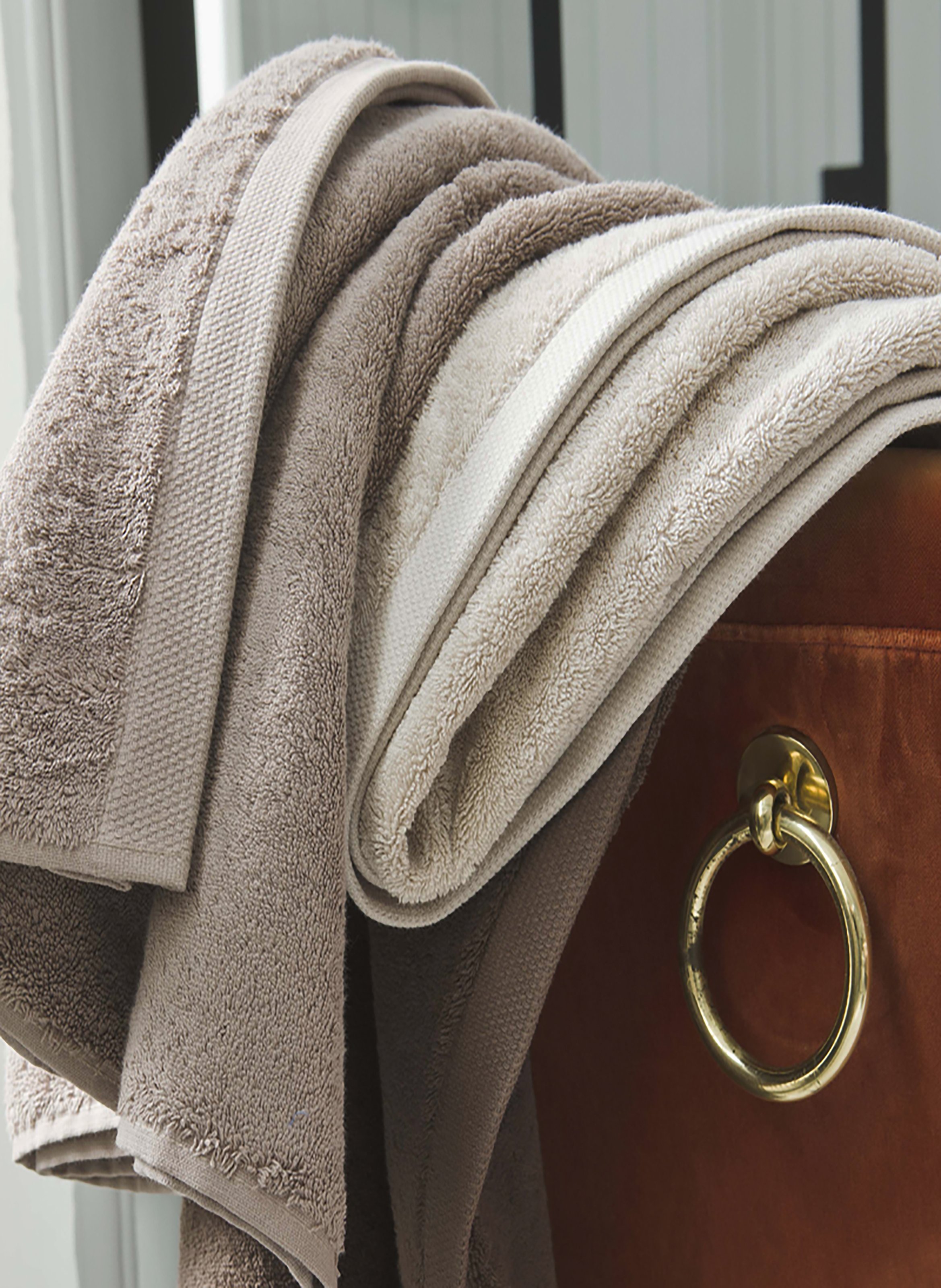 Gant de toilette uni en coton biologique, essentiel ALEXANDRE TURPAULT Marron