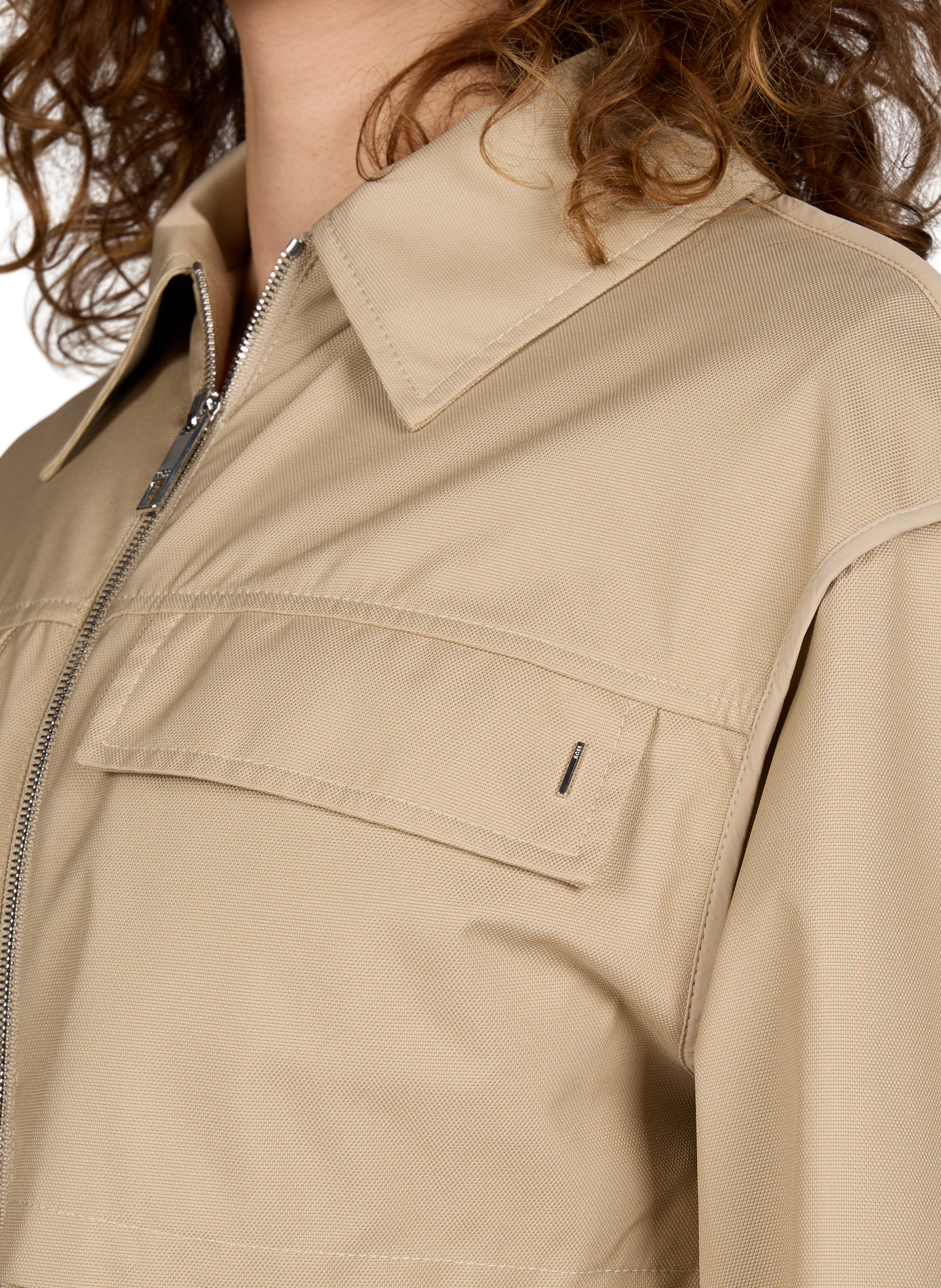 Veste Pagliero multi couches BOSS Beige