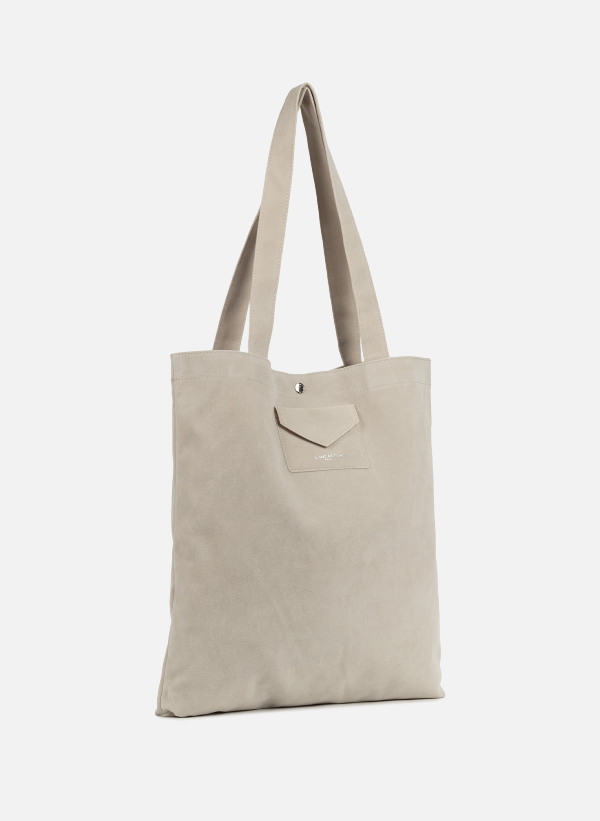 Sac cabas épaule - suédine kba LANCASTER Blanc