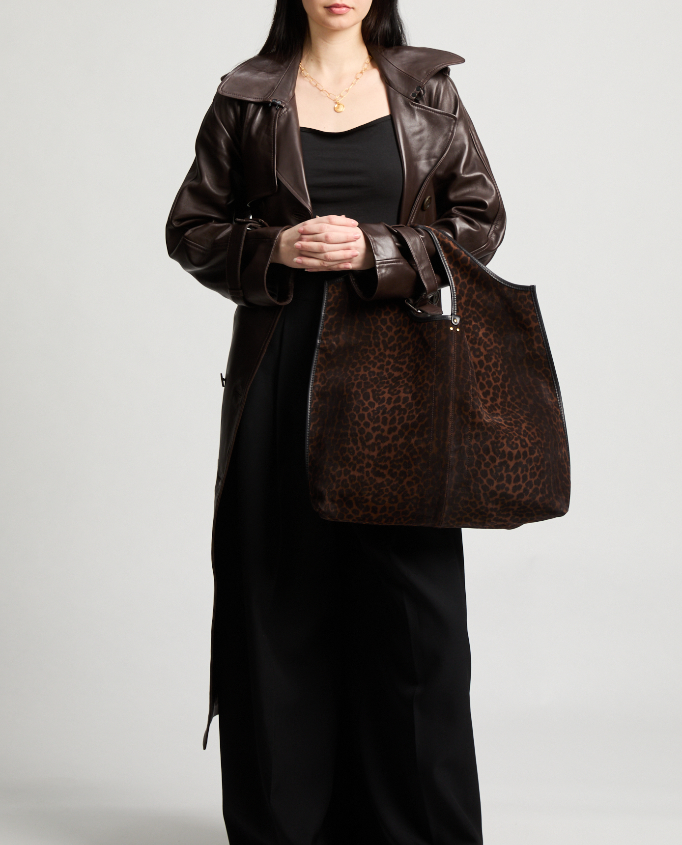 Paco leather tote bag JÉRÔME DREYFUSS Multicolour