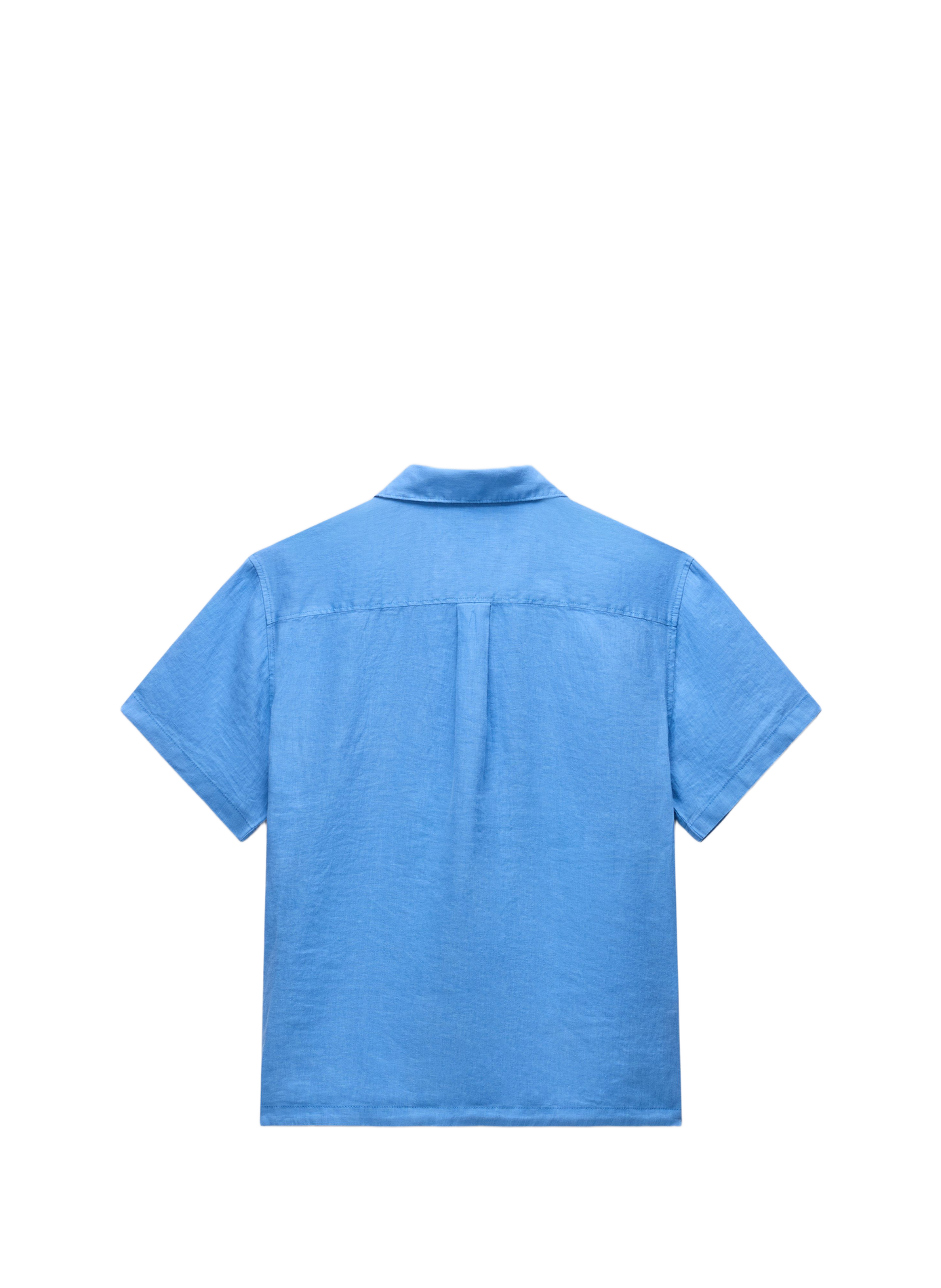 Chemise droite G-Linen en lin NAPAPIJRI Bleu