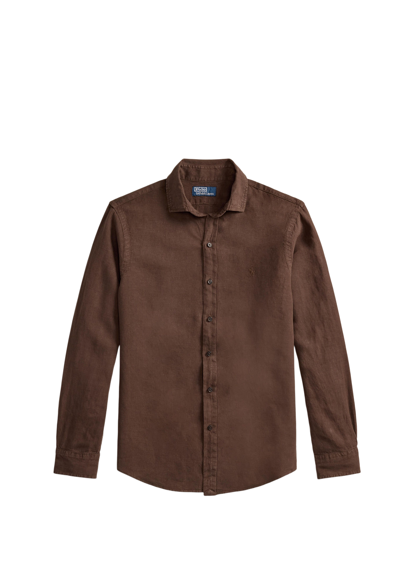 Straight linen shirt POLO RALPH LAUREN Beige