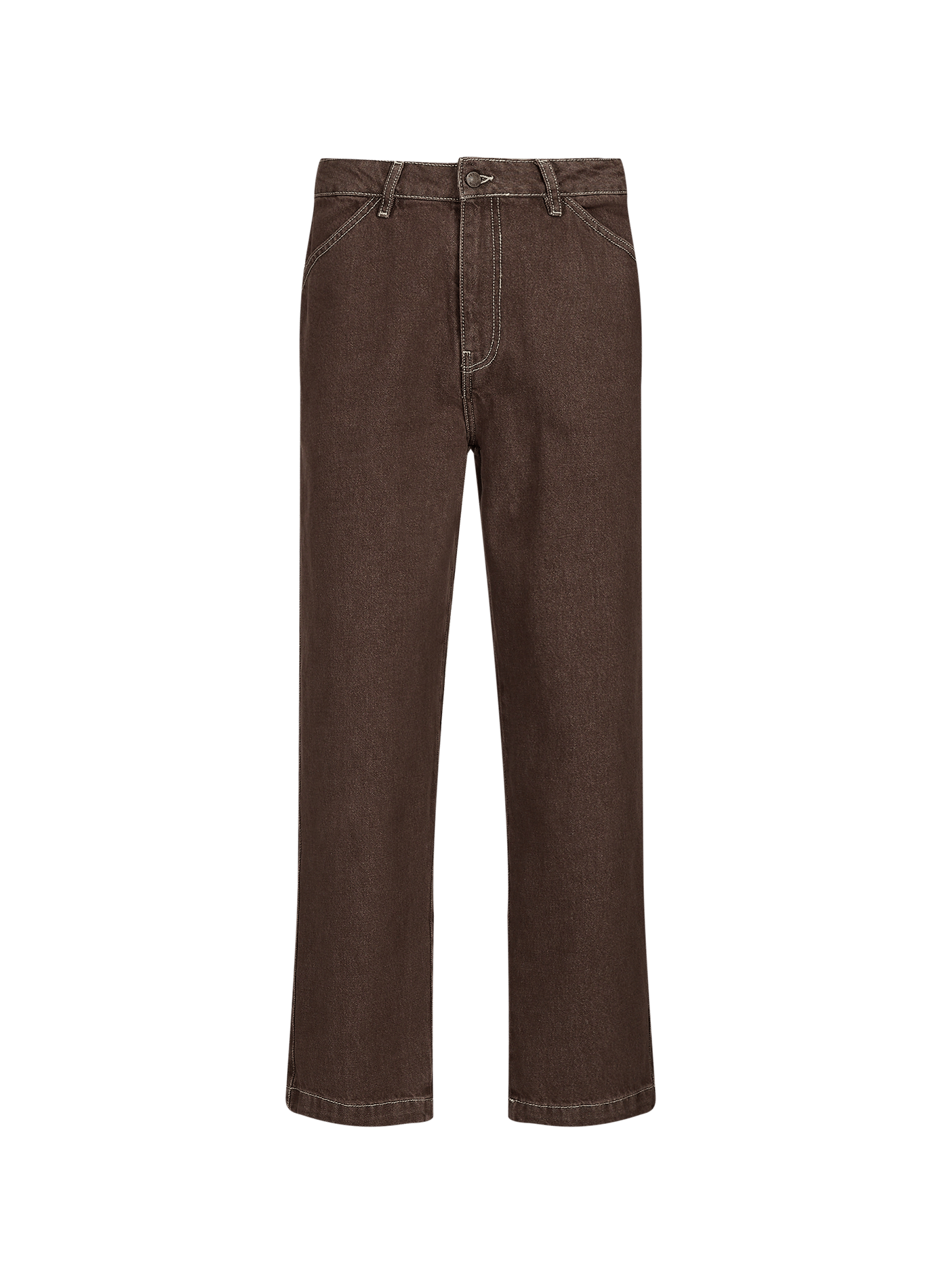 Samthose aus Baumwollmischung mit Rippenmuster PAUL SMITH Braun