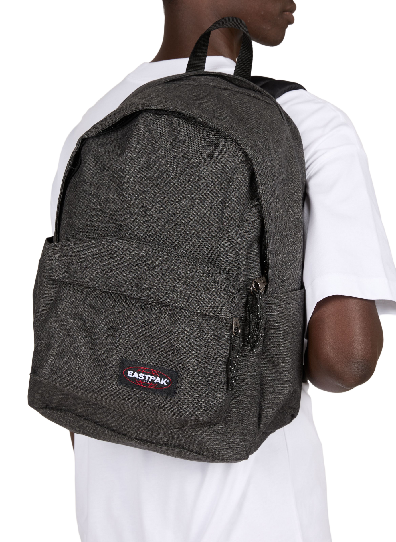 Double compartment Day office backpack EASTPAK Grey