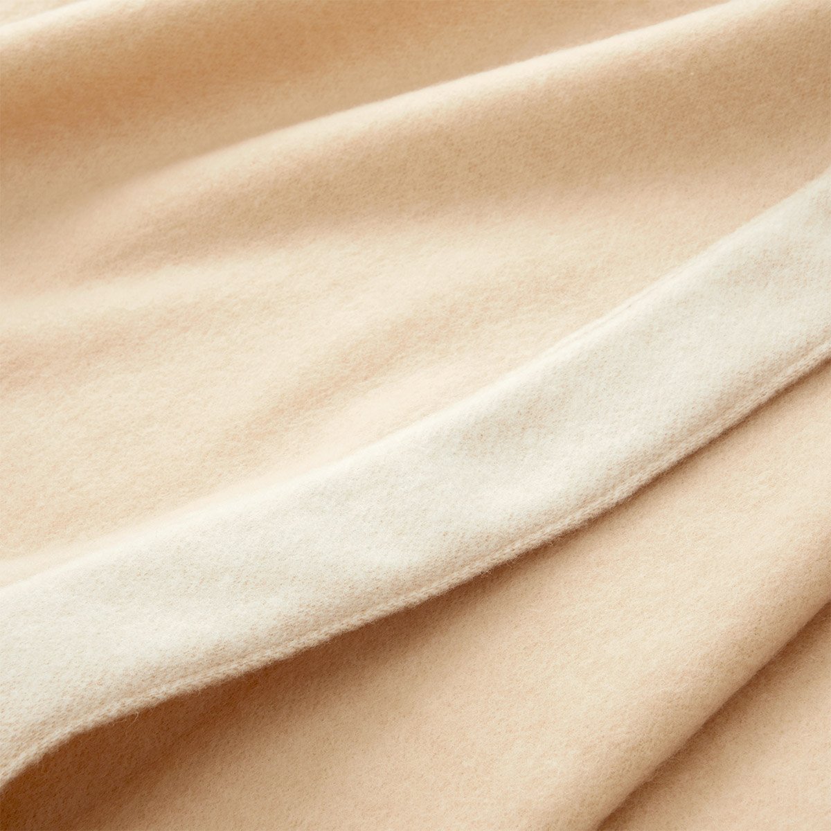 Plaid en laine, hestia YVES DELORME Beige