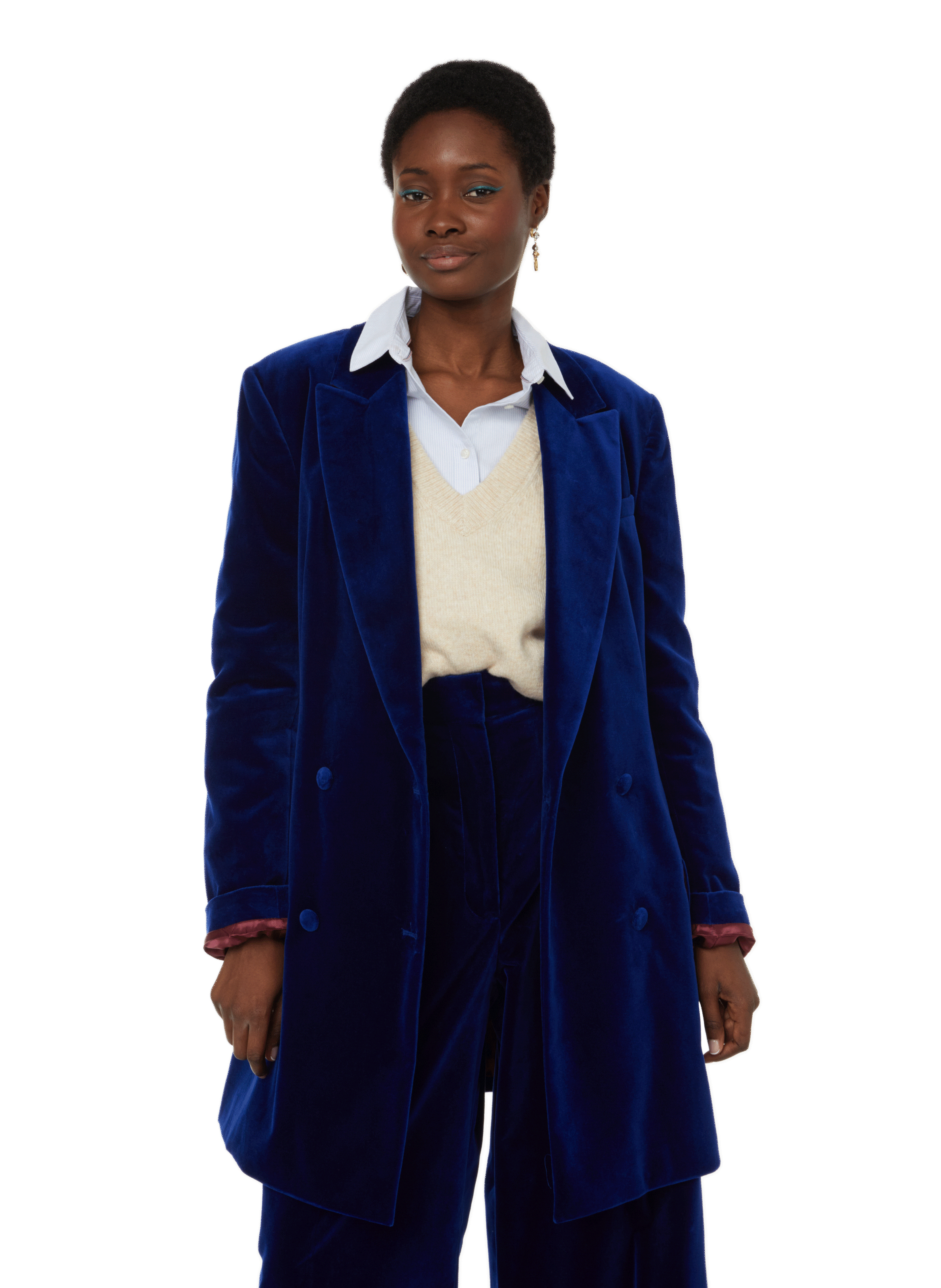 Veste blazer en velours TOMMY HILFIGER