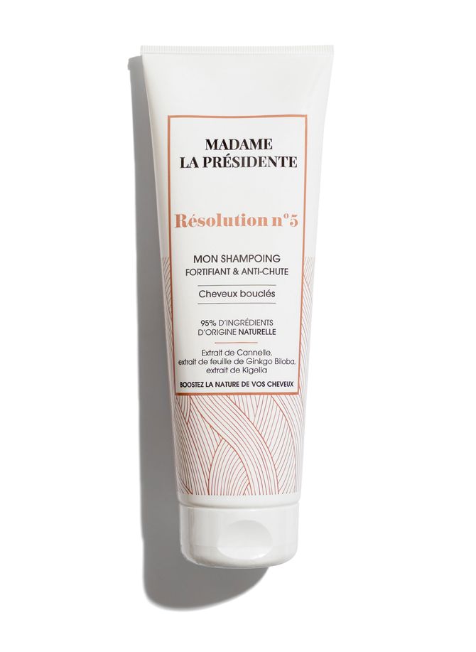 Anti-hair loss shampoo for curly hair - Resolution N°5 MADAME LA PRÉSIDENTE