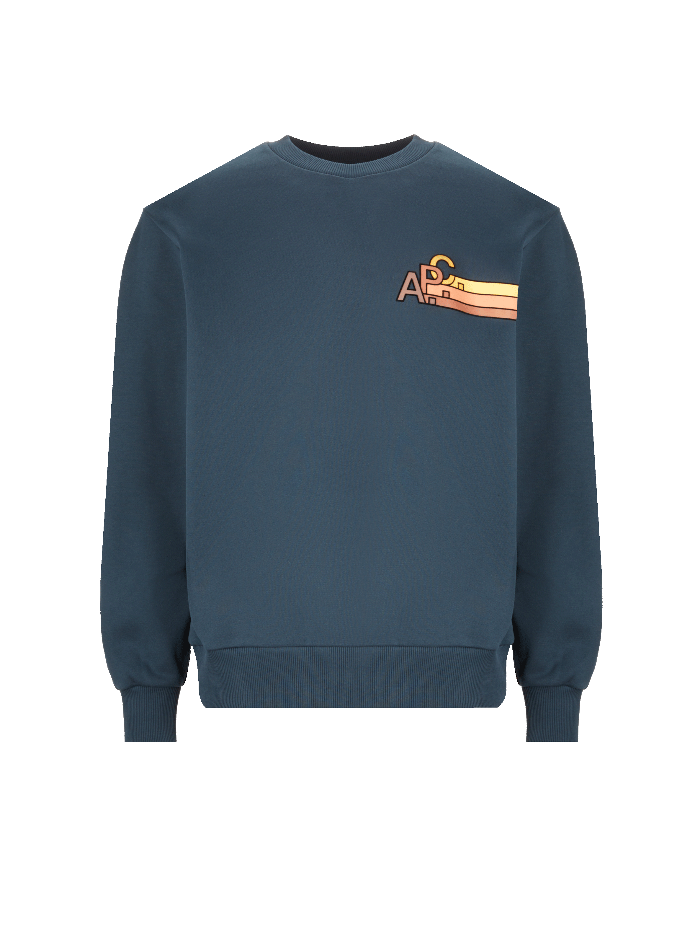 Cotton sweatshirt A.P.C. Blue