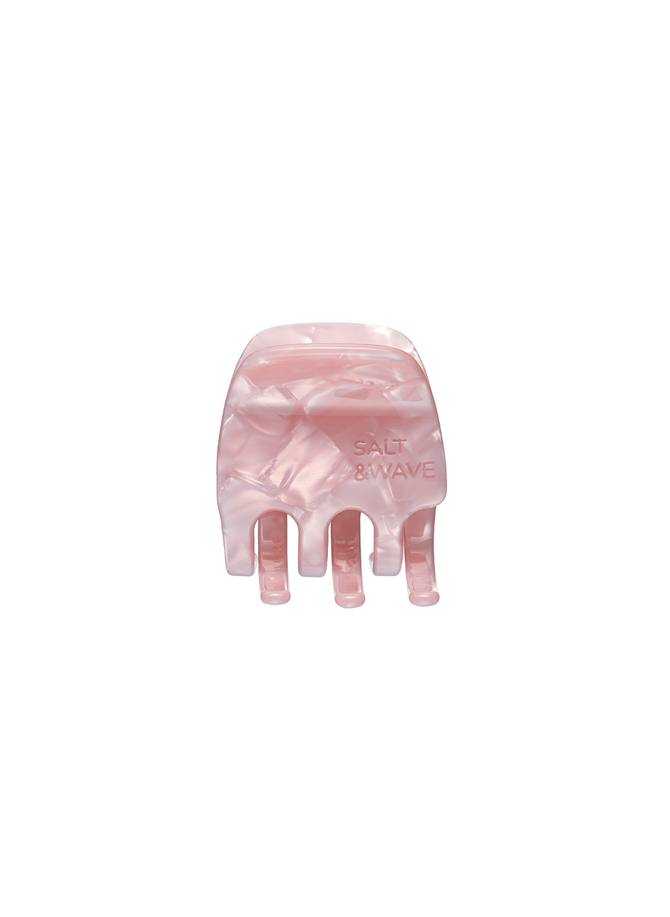 Baby-Oktopus-Clip aus rosa Marmor SALT & WAVE