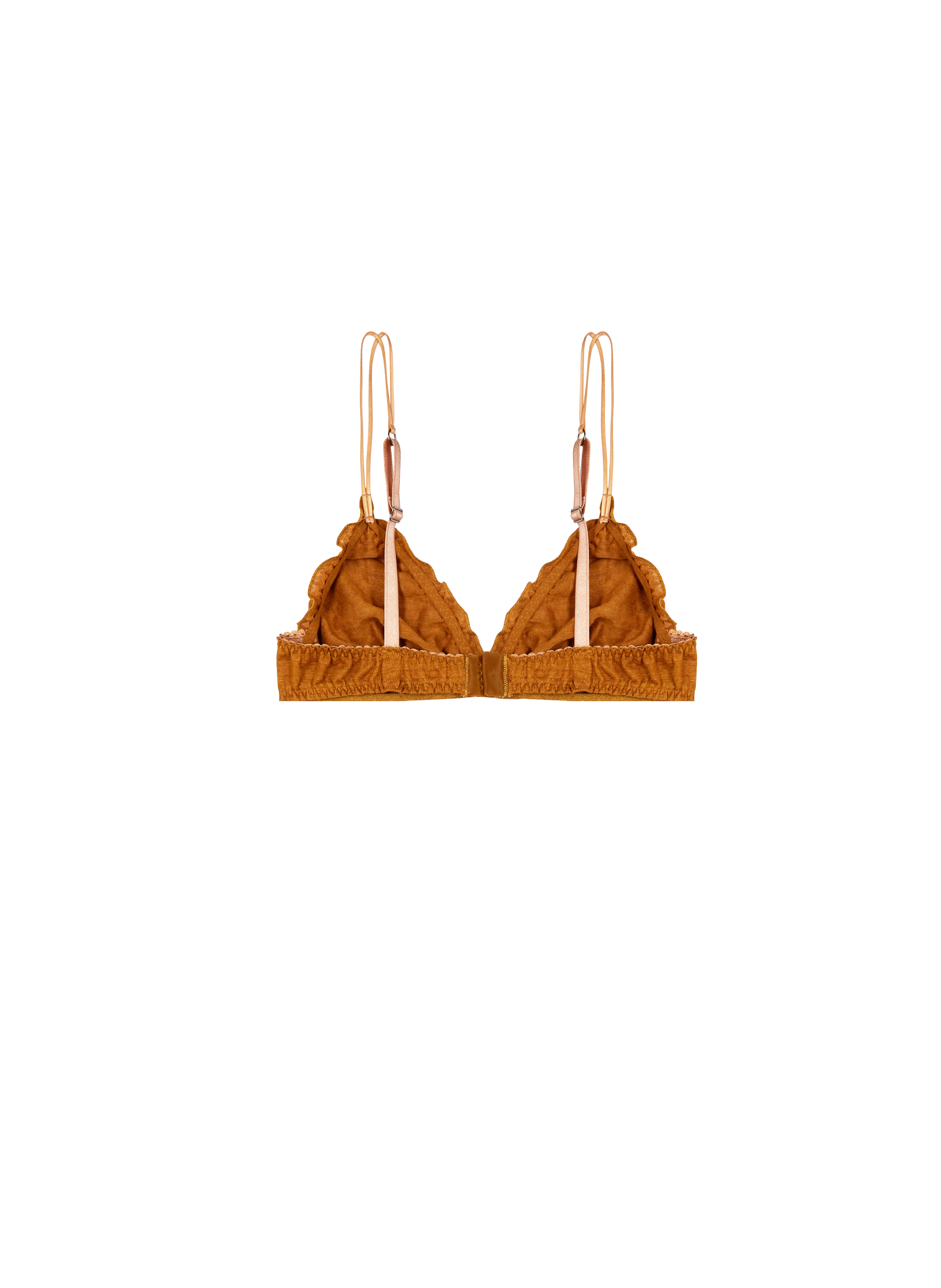 Soutien-gorge Vipera en coton MOMONI Marron