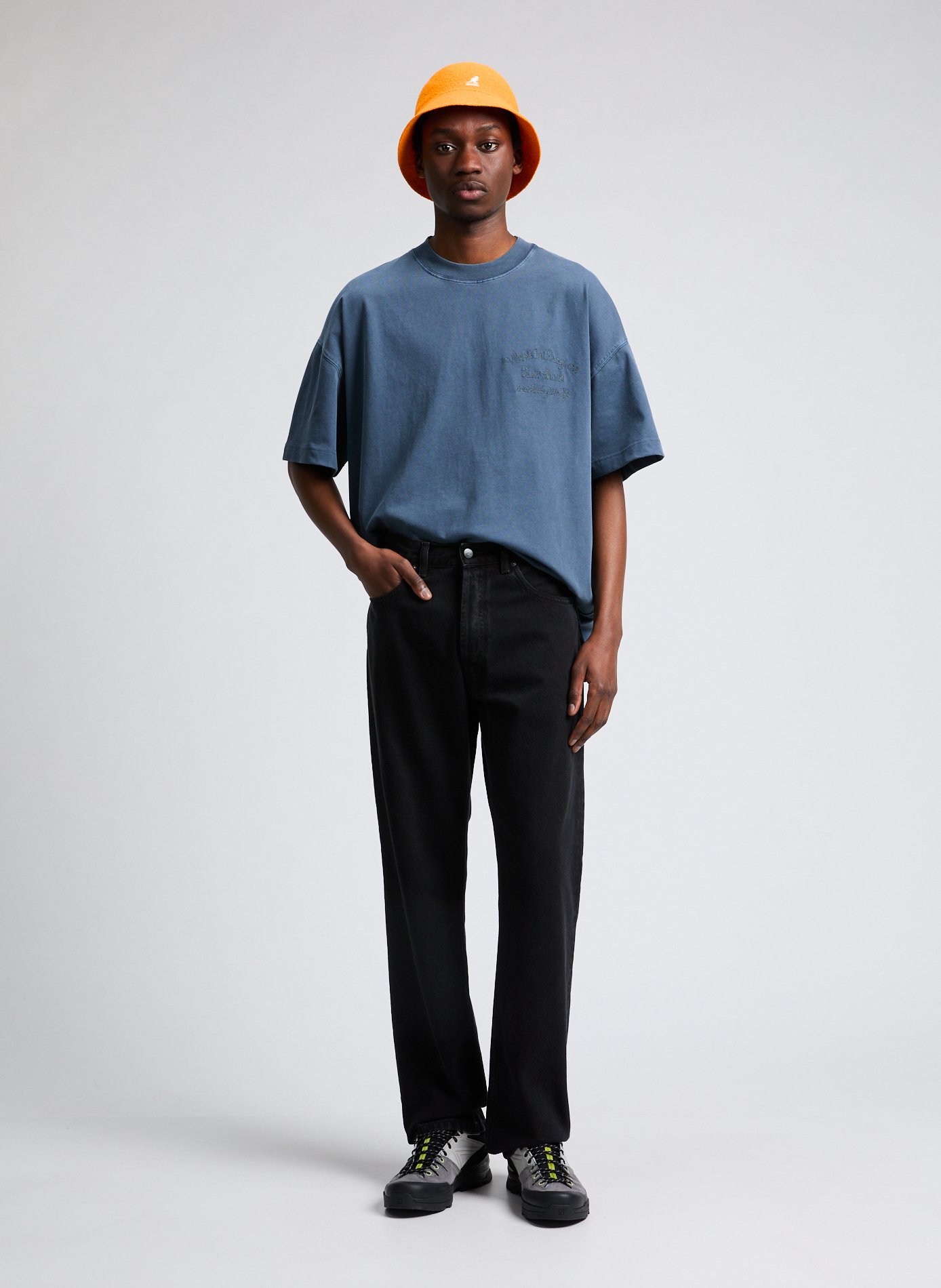 Wide cotton jeans CARHARTT WIP Black