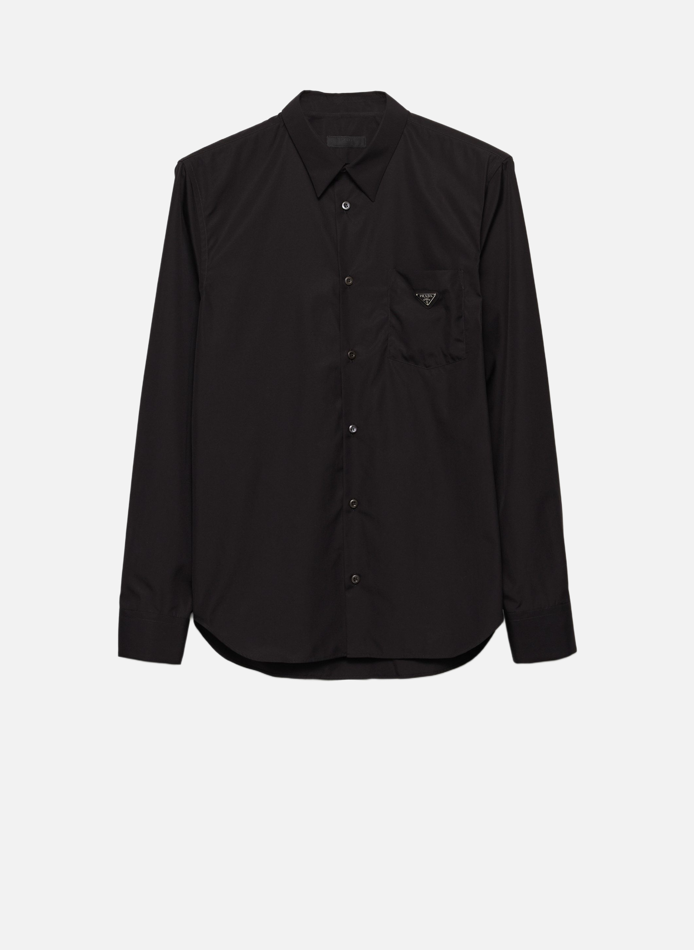 Chemise en coton PRADA Noir