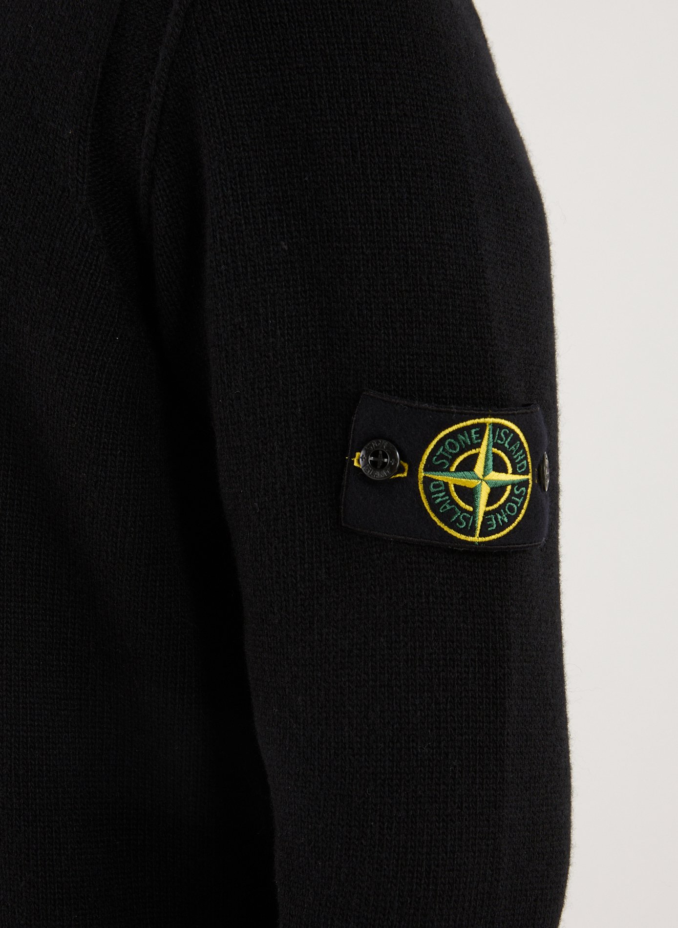 Wool blend Jumper STONE ISLAND Black
