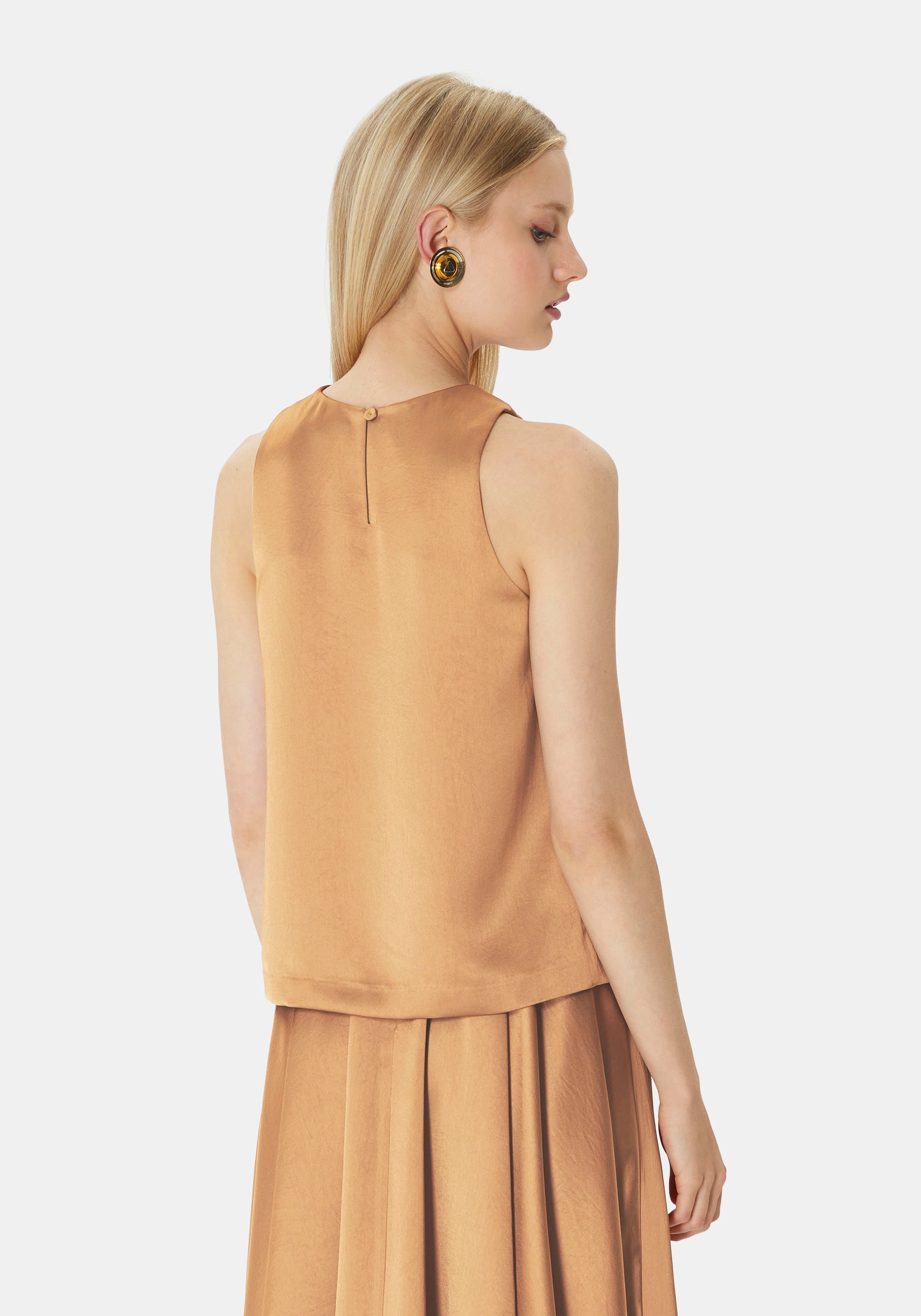 Top tellia TARA JARMON Marron