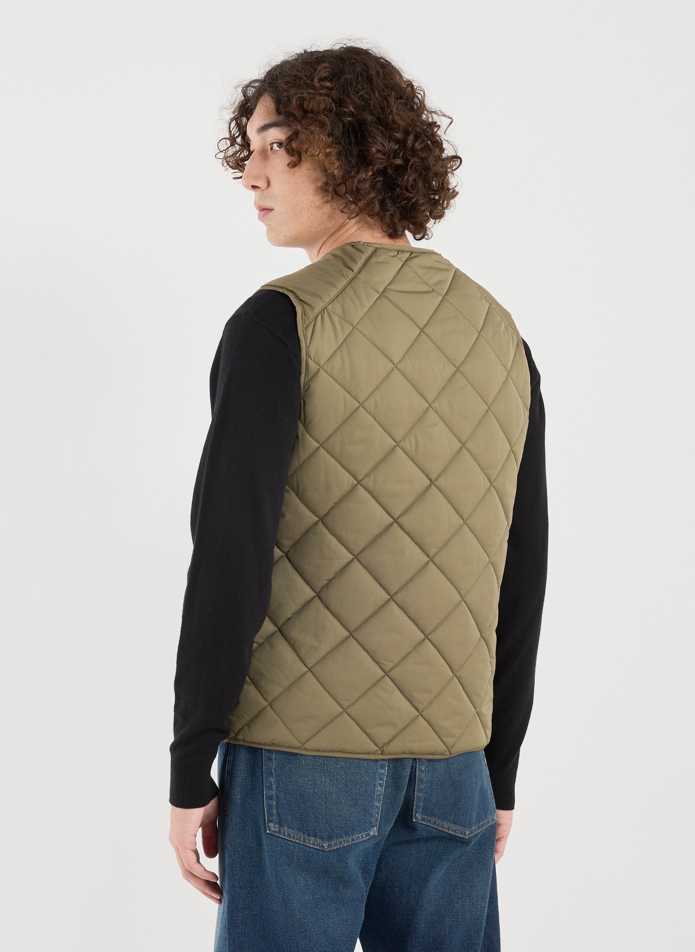 Veste sans manches matelassée REPLAY Vert