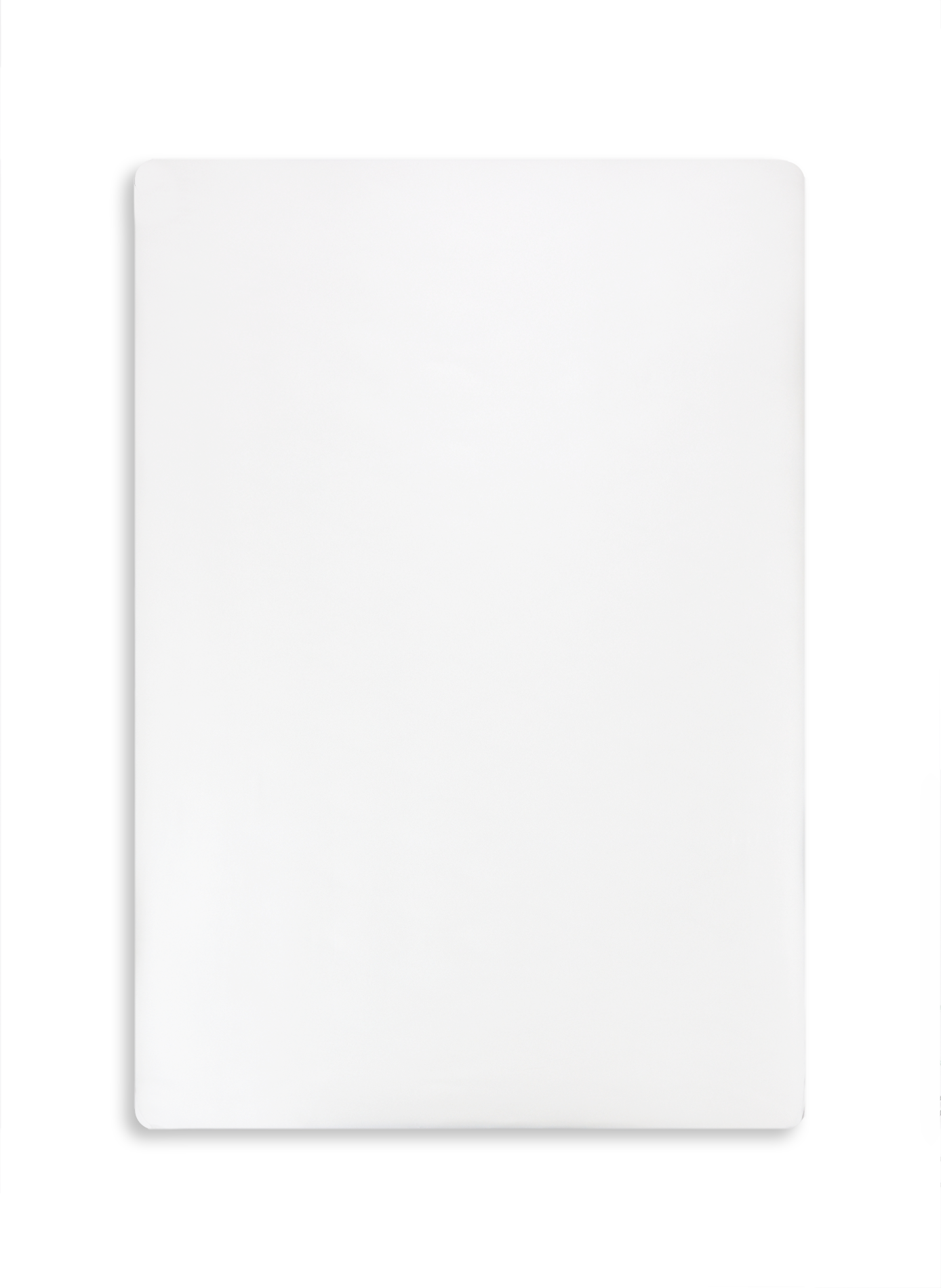 AU PRINTEMPS PARIS Fitted sheet White