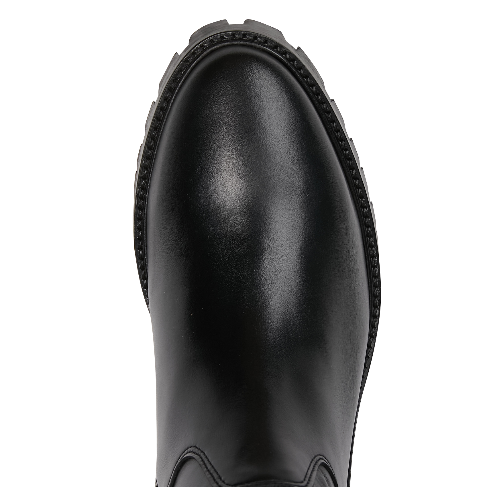 Bottines en cuir velours n°79 RIVECOUR Noir