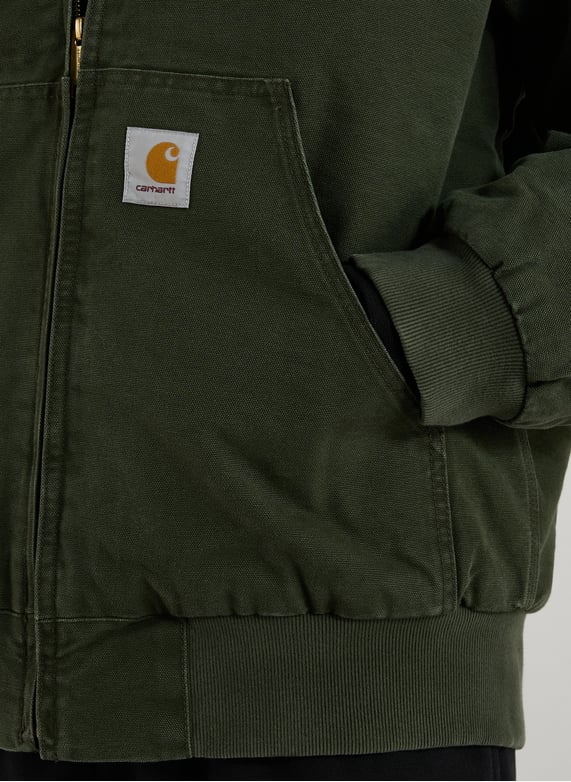 Blouson ample à capuche en coton | Vert by CARHARTT WIP Blouson ample à capuche en coton Vert