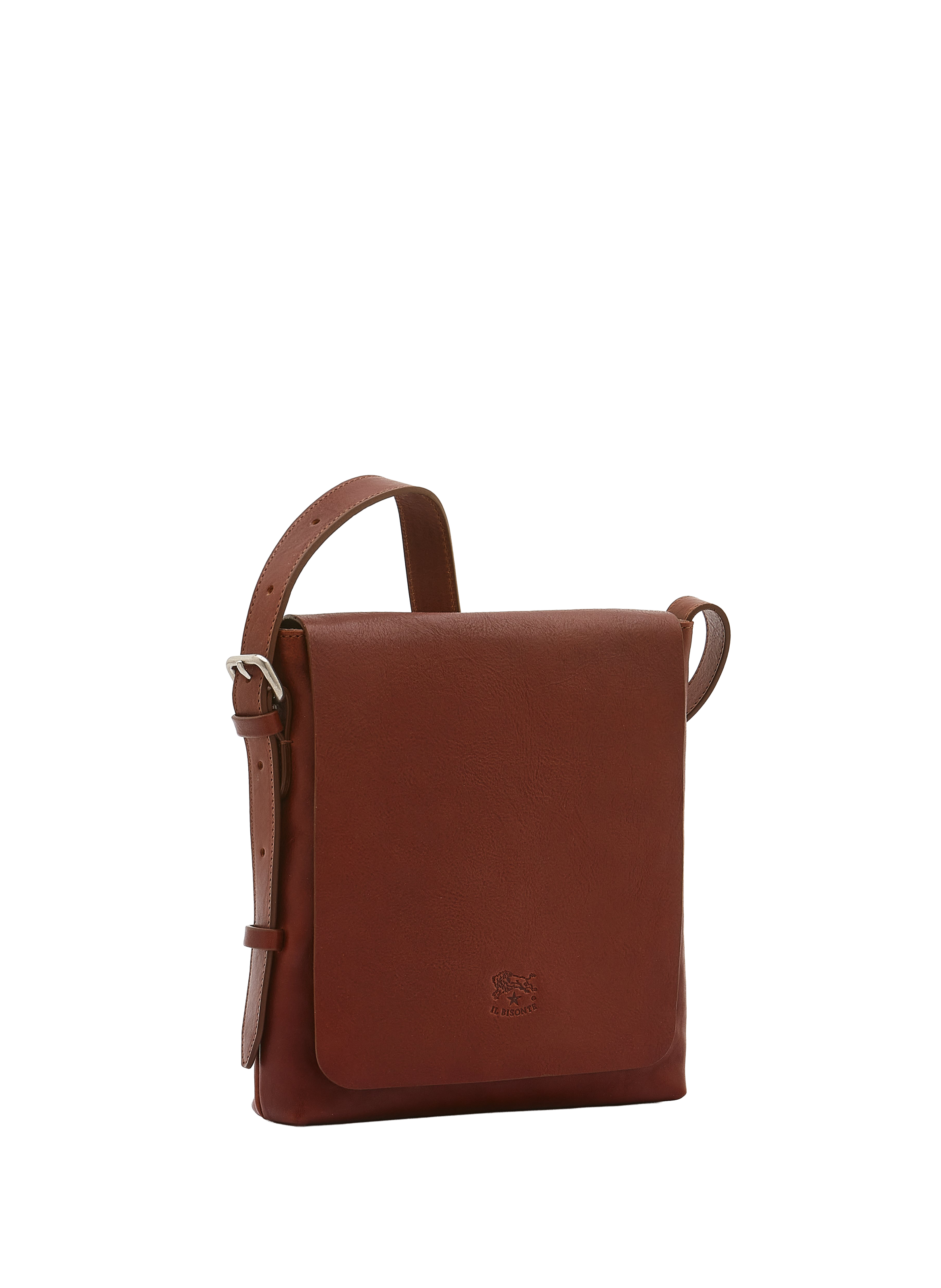 Sac à bandoulière en cuir Marron by IL BISONTE IL BISONTE Sac à bandoulière en cuir Marron