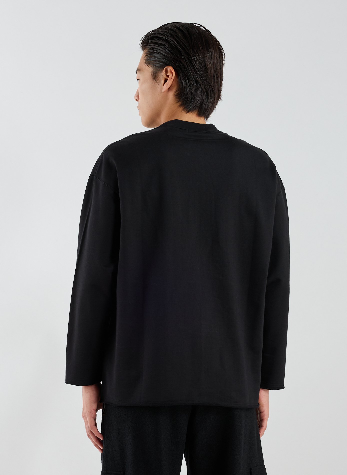 Cotton round neck Sweatshirt COMME DES GARCONS HOMME Black