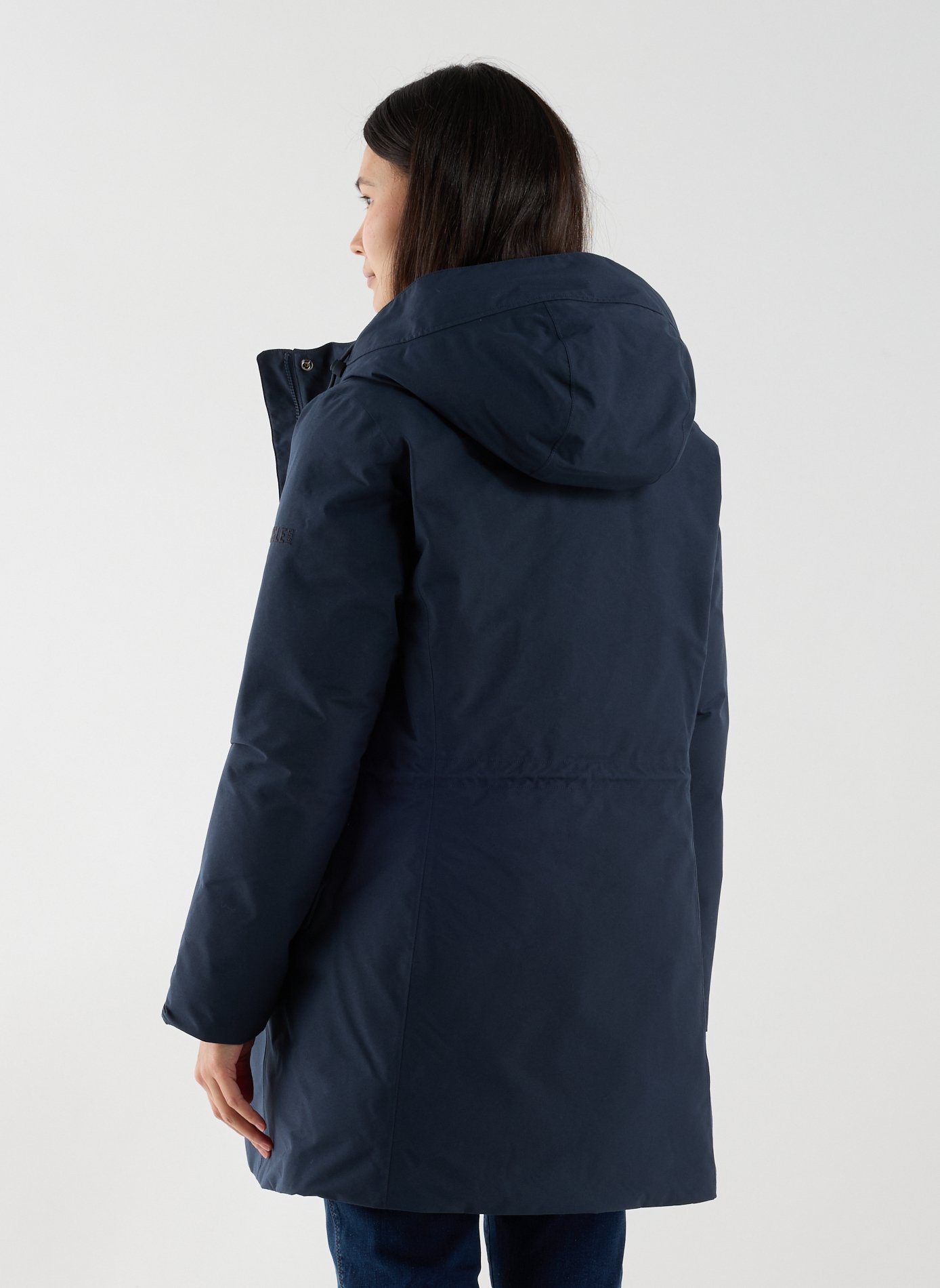 Parka duvet ajustée GORE-TEX AIGLE Bleu