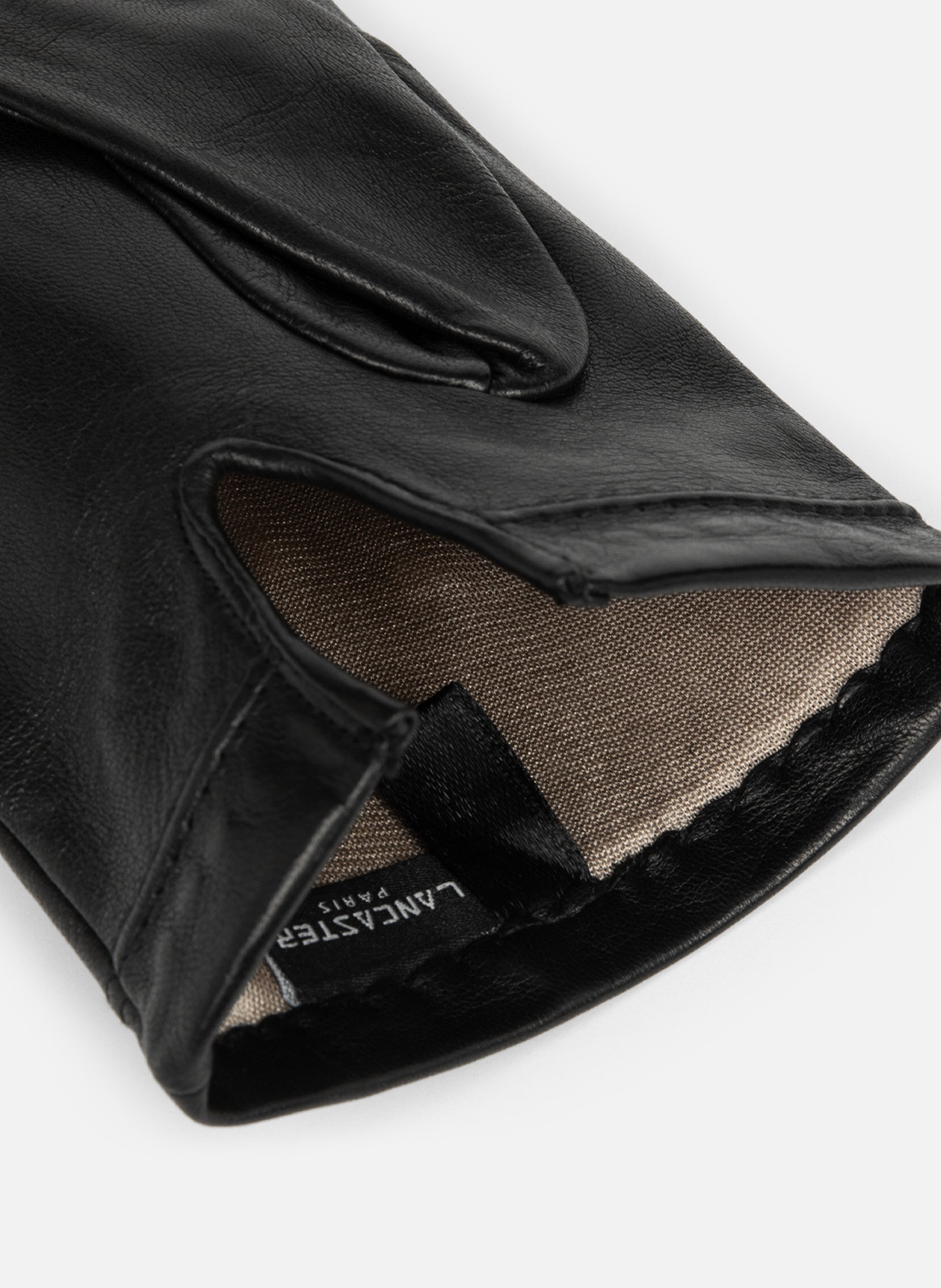 Lambskin gloves LANCASTER Black